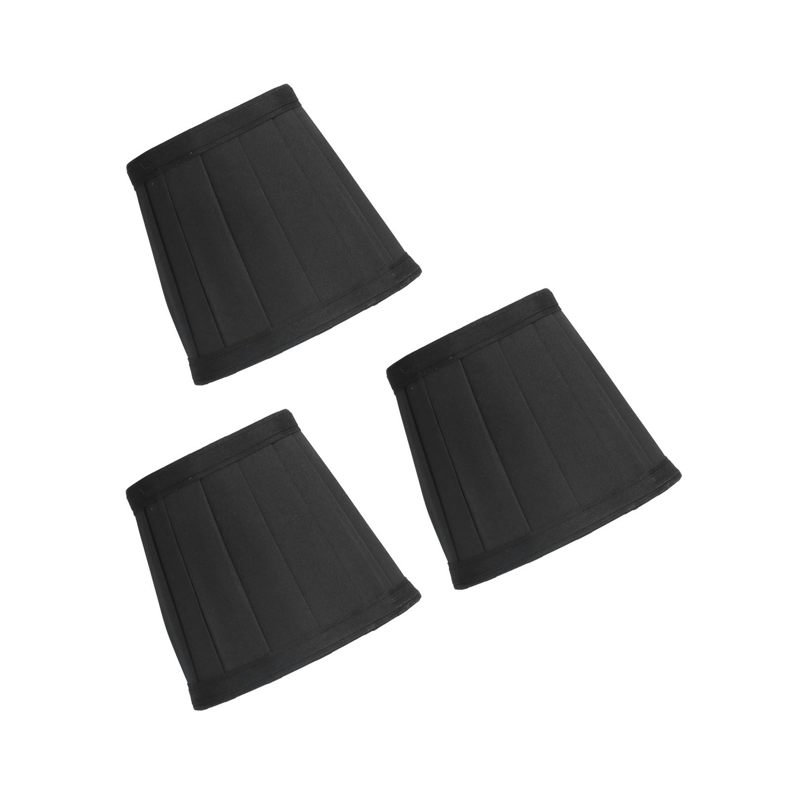 3PCS Cloth Lampshade E14 Clip On Fabric Lamp Cover for Chandelier Wall Lamp view 10