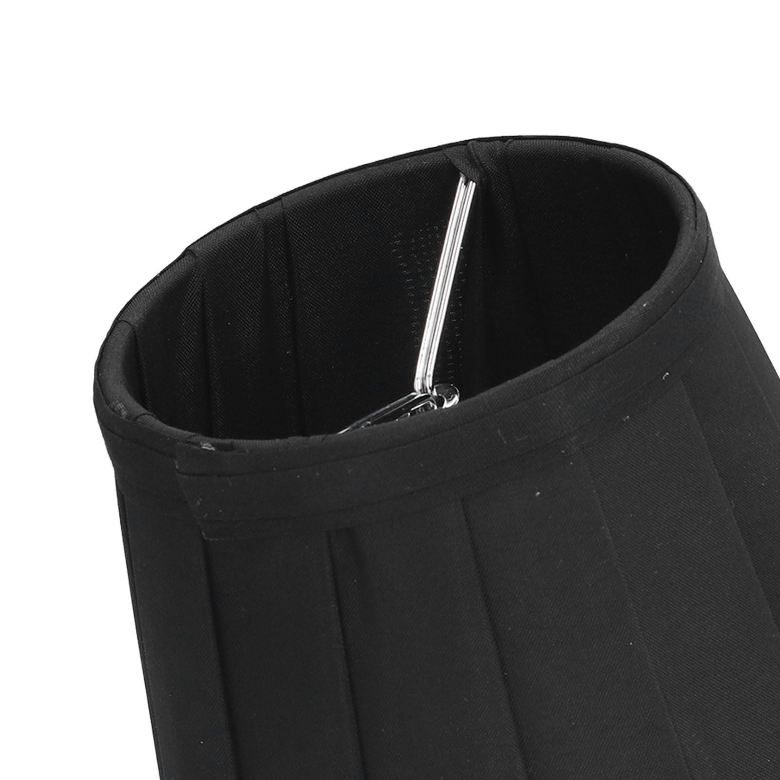 3PCS Cloth Lampshade E14 Clip On Fabric Lamp Cover for Chandelier Wall Lamp view 14