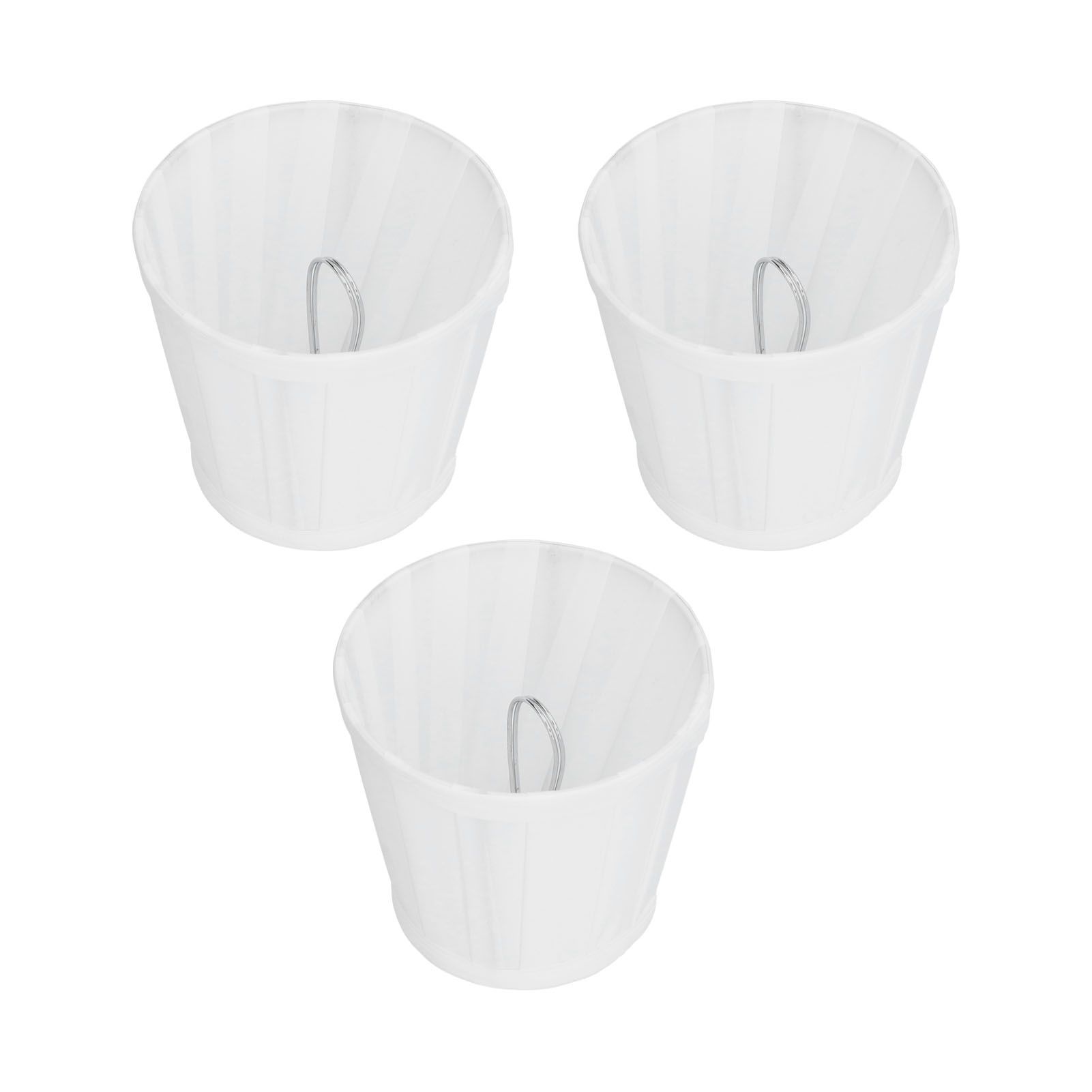 3PCS Cloth Lampshade E14 Clip On Fabric Lamp Cover for Chandelier Wall Lamp view 5