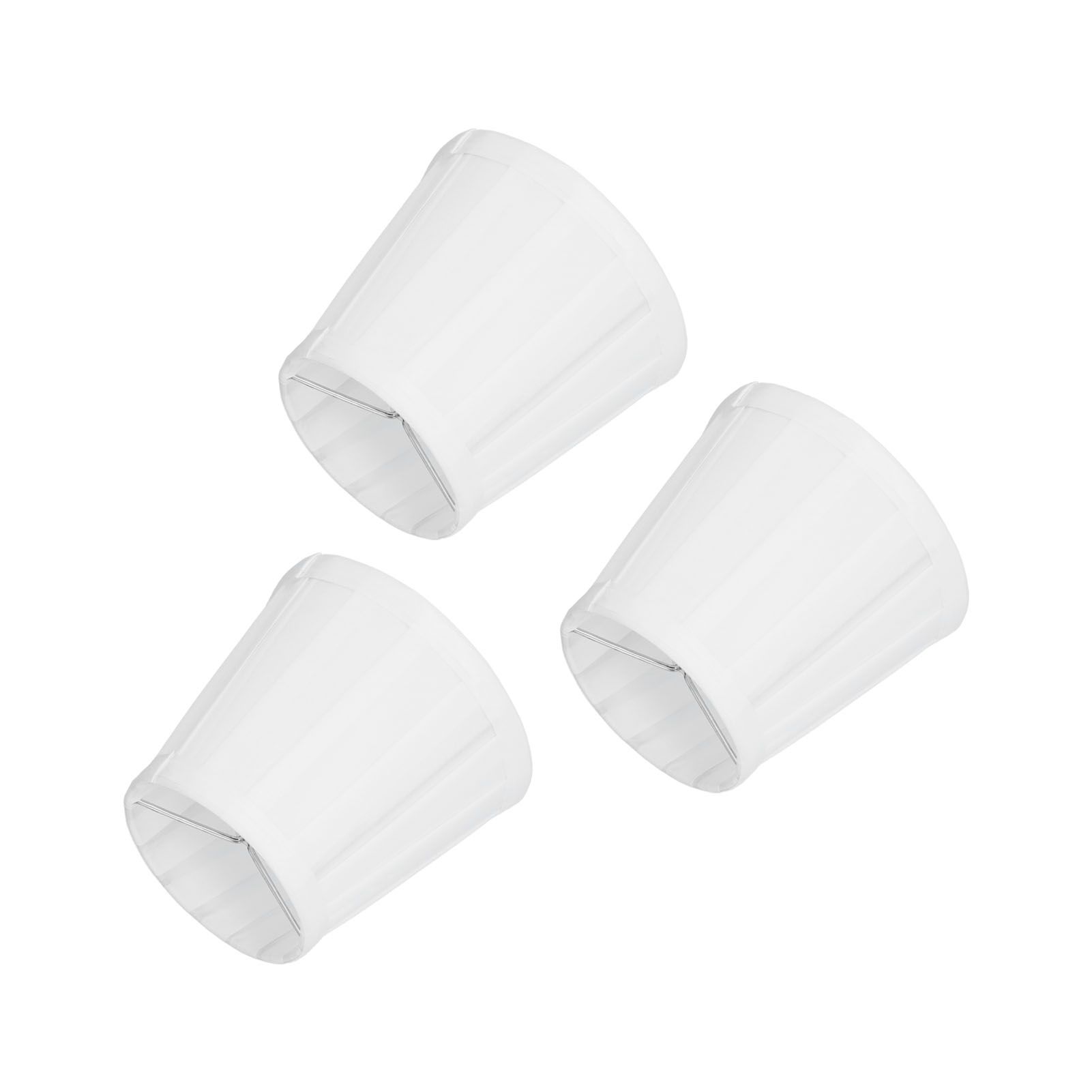3PCS Cloth Lampshade E14 Clip On Fabric Lamp Cover for Chandelier Wall Lamp view 7