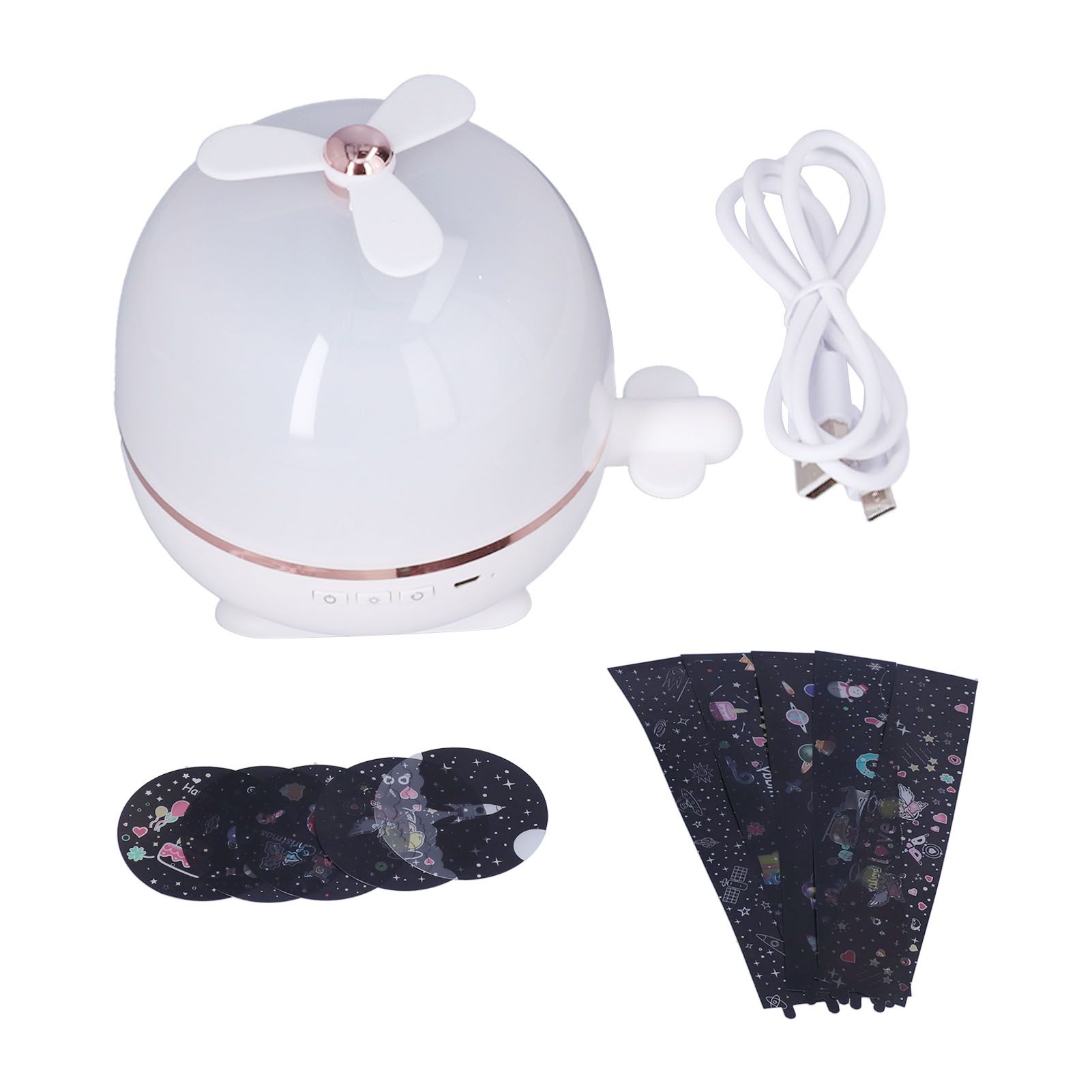 LED Star Sky Projection Lamp USB Powered Infrared Remote Control Night Light view 2