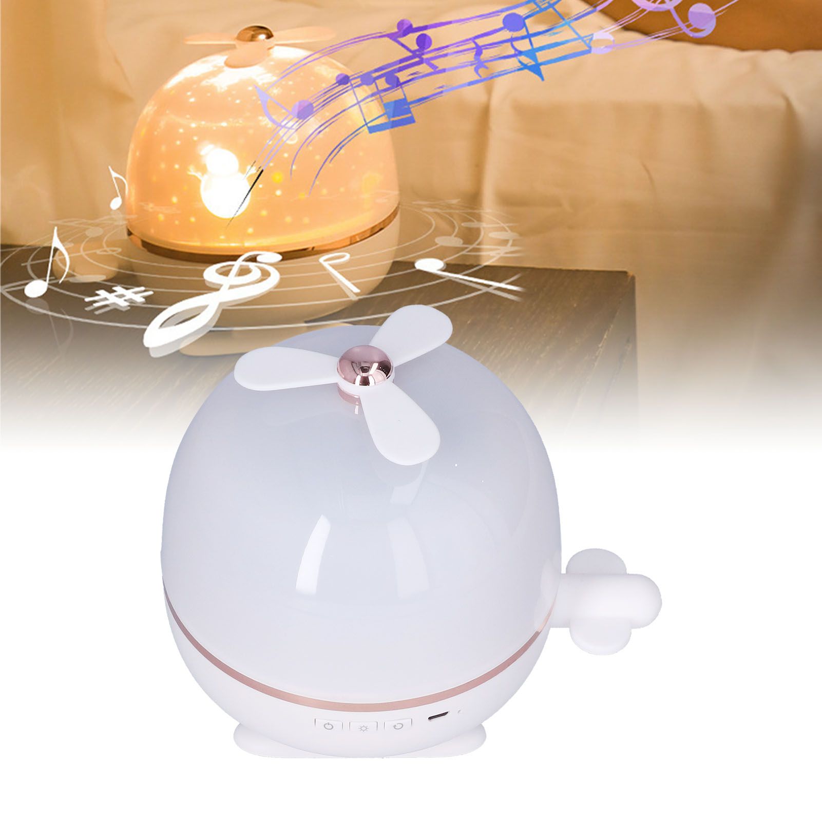 LED Star Sky Projection Lamp USB Powered Infrared Remote Control Night Light view 11