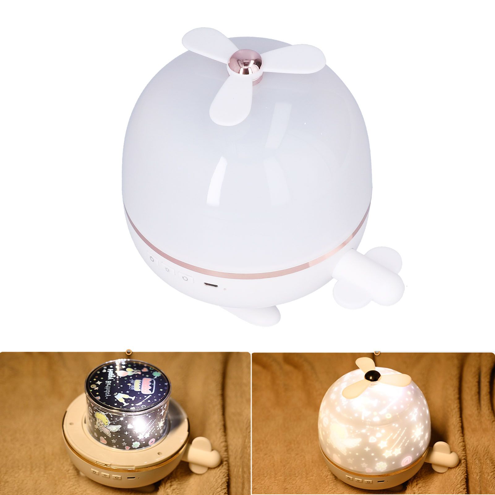 LED Star Sky Projection Lamp USB Powered Infrared Remote Control Night Light view 12