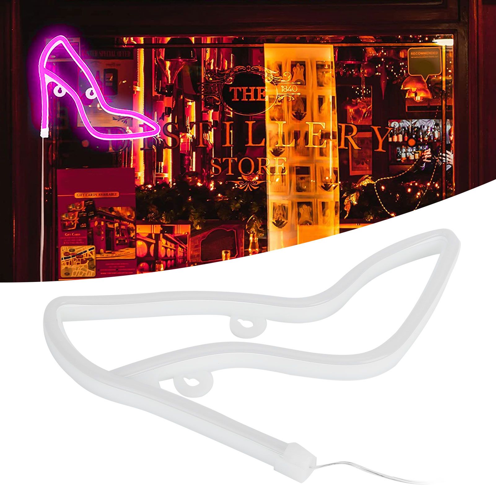LED Neon Sign Lamp High Heeled Shoe Neon Light for Festival Party KTV Bar Home view 11
