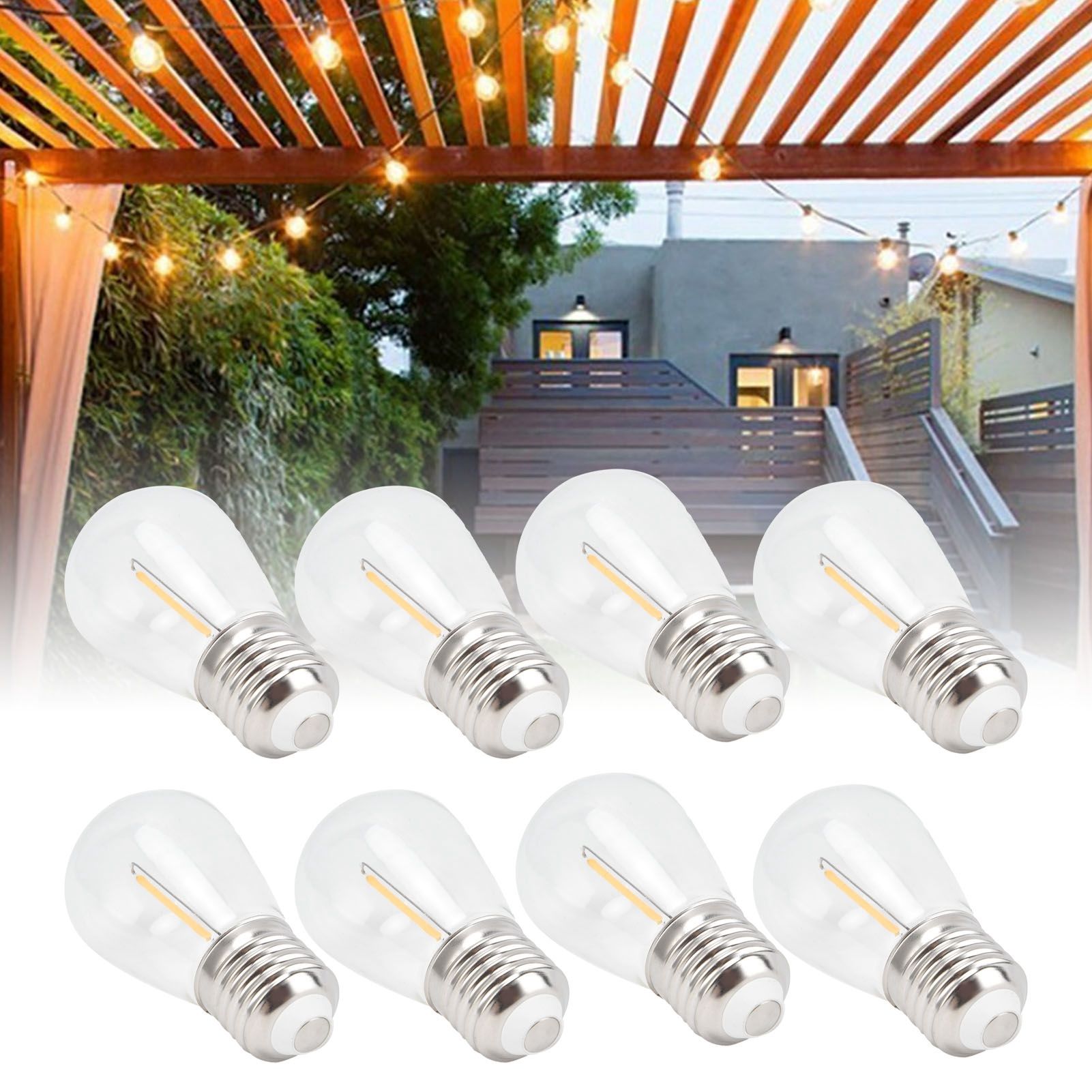 10pcs LED Bulbs Retro Cute Adjustable Energy Saving Antique Incandescent Bulb view 11