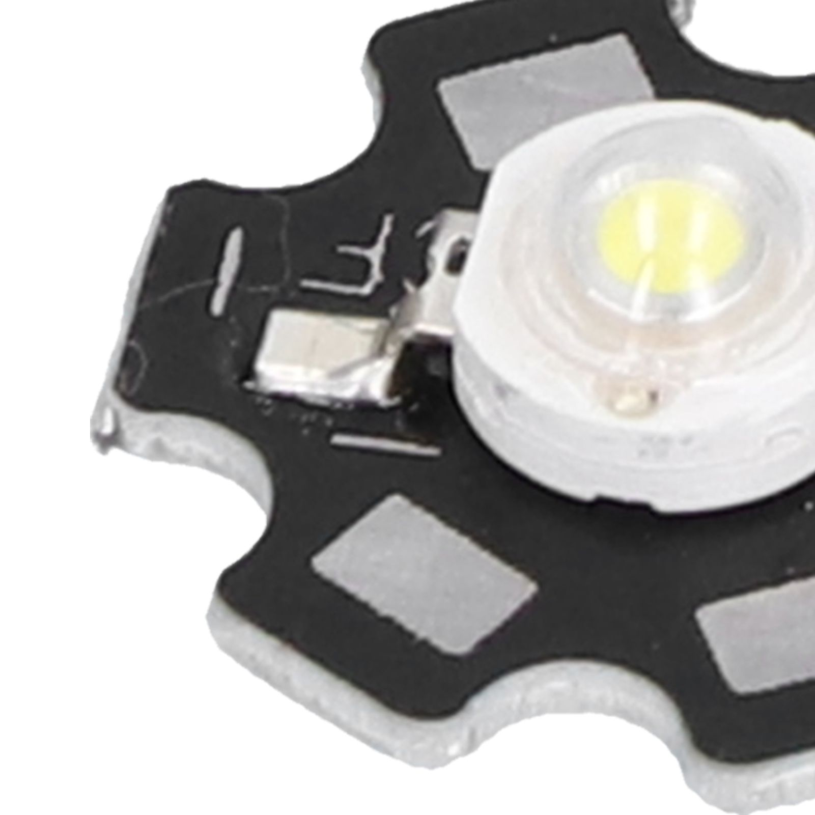 10PCS 1W LED Chip Highlight DIY Light Beads with Aluminum Base 6500k 90lm 20mm view 15