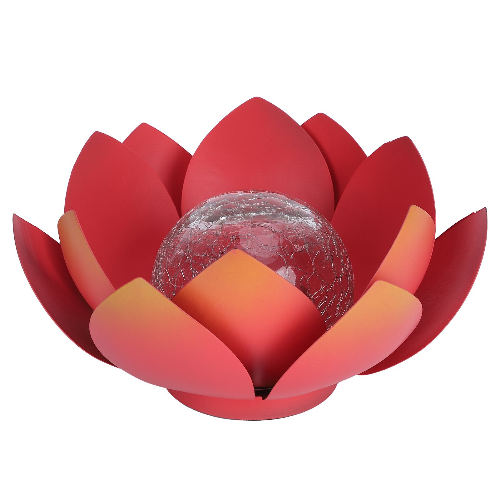 Lotus Lamp LED Water Proof No Need Install Widely Used Solar Garden Light for view 3