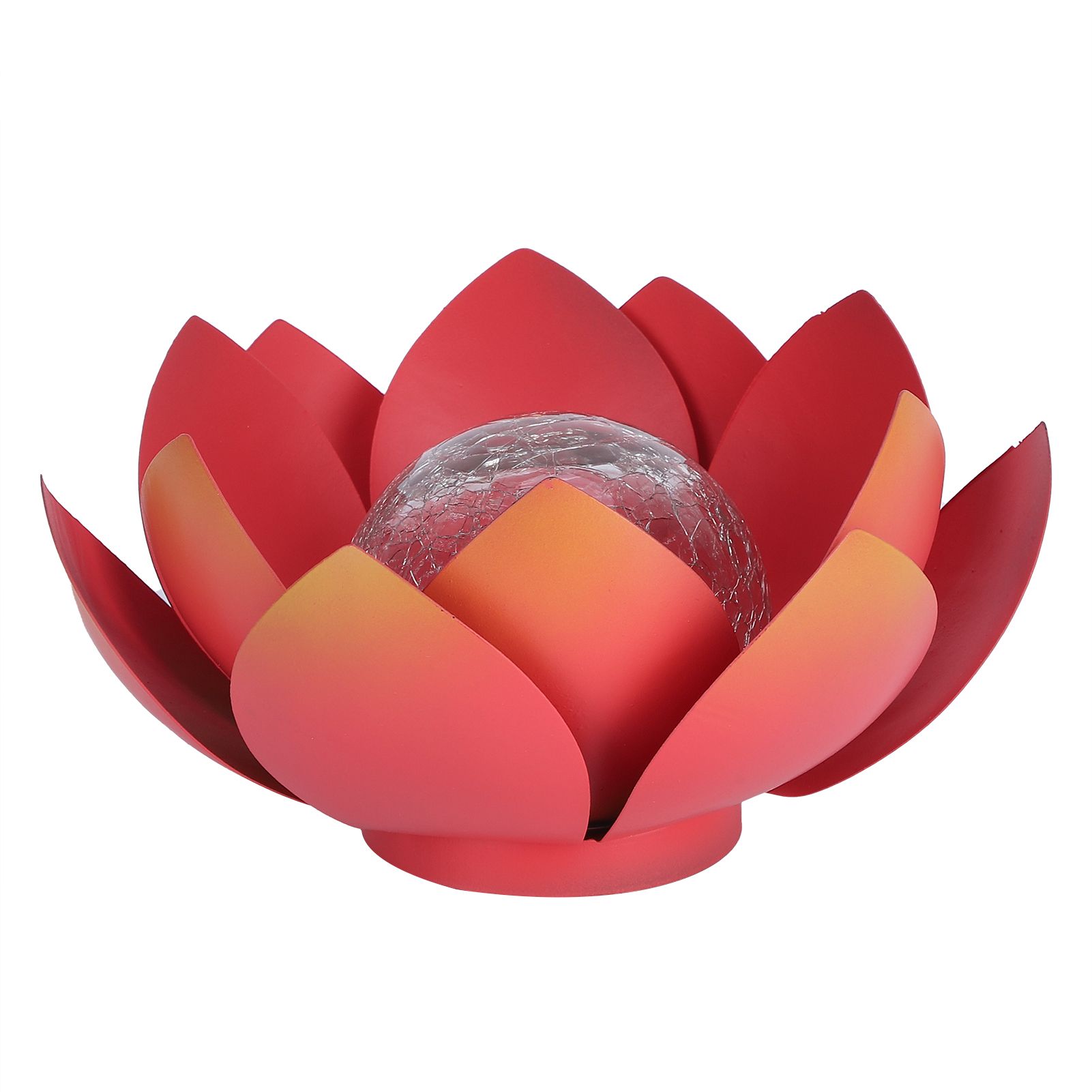 Lotus Lamp LED Water Proof No Need Install Widely Used Solar Garden Light for view 5
