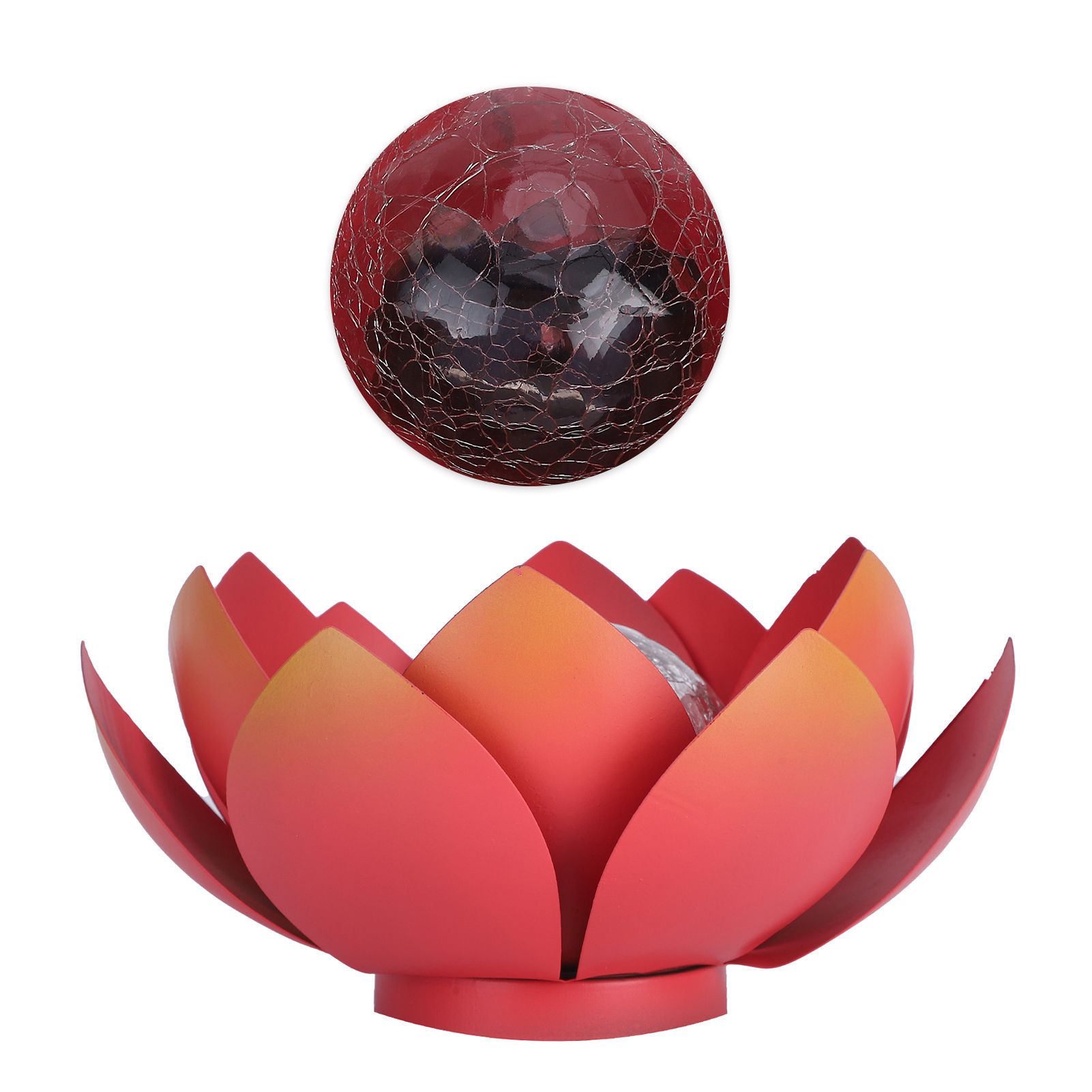 Lotus Lamp LED Water Proof No Need Install Widely Used Solar Garden Light for view 10
