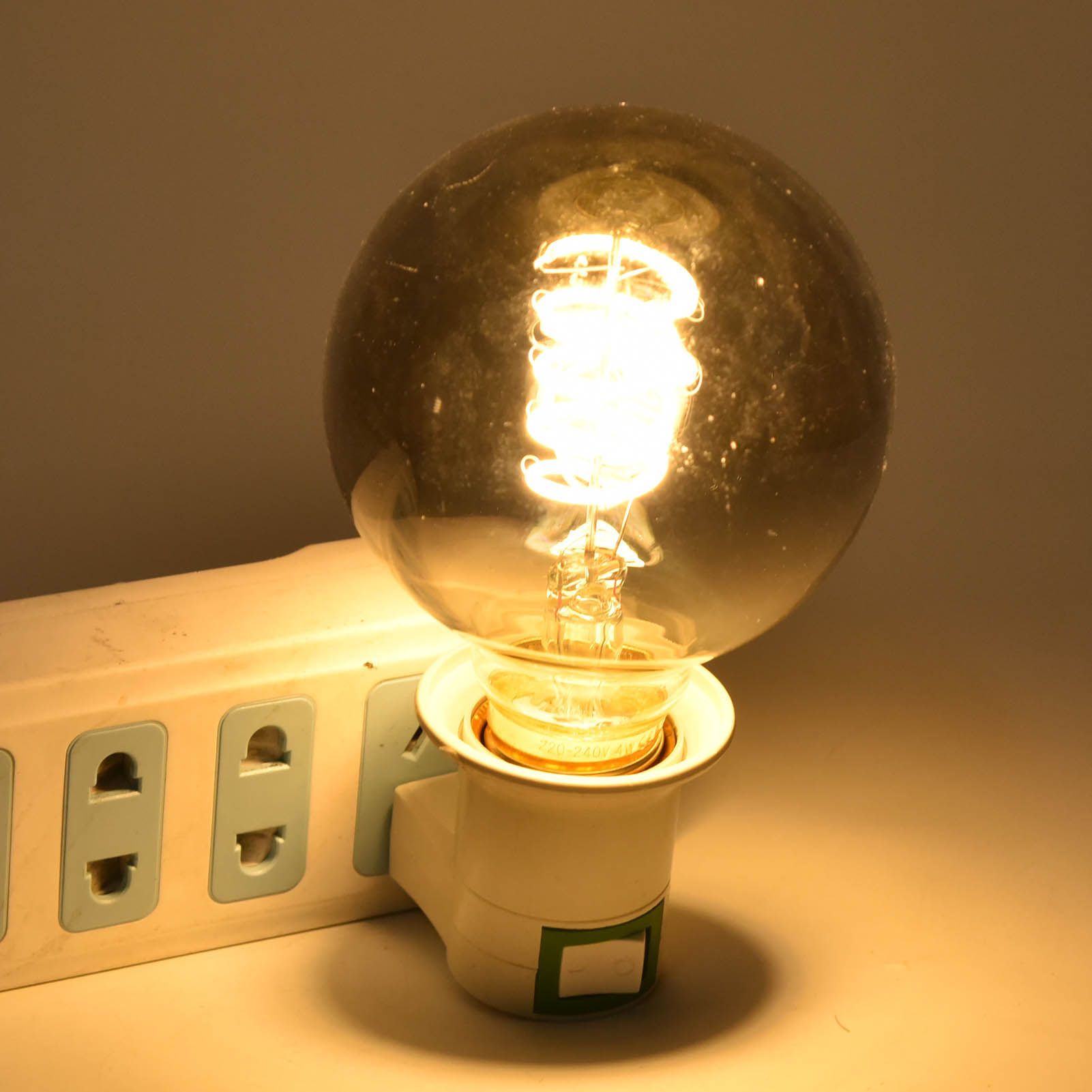 G80 LED Filament Lamp E27 Base Vintage Bulbs Decorative Light 4W 220V Warm view 13