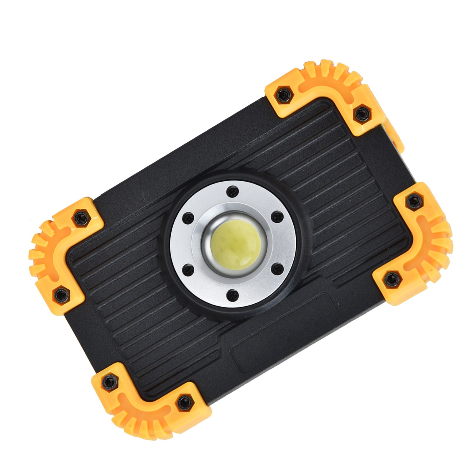 LED Emergency Flood Light Mini COB Work Light Portable Round USB Charging view 6