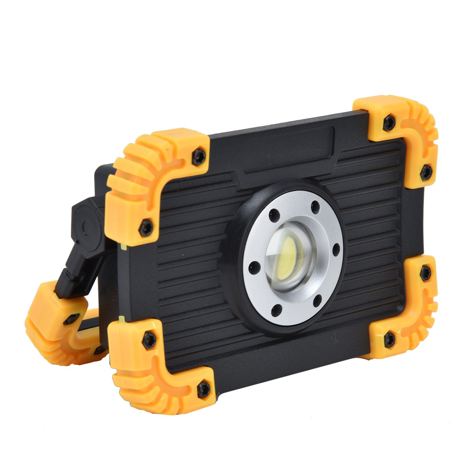 LED Emergency Flood Light Mini COB Work Light Portable Round USB Charging view 8