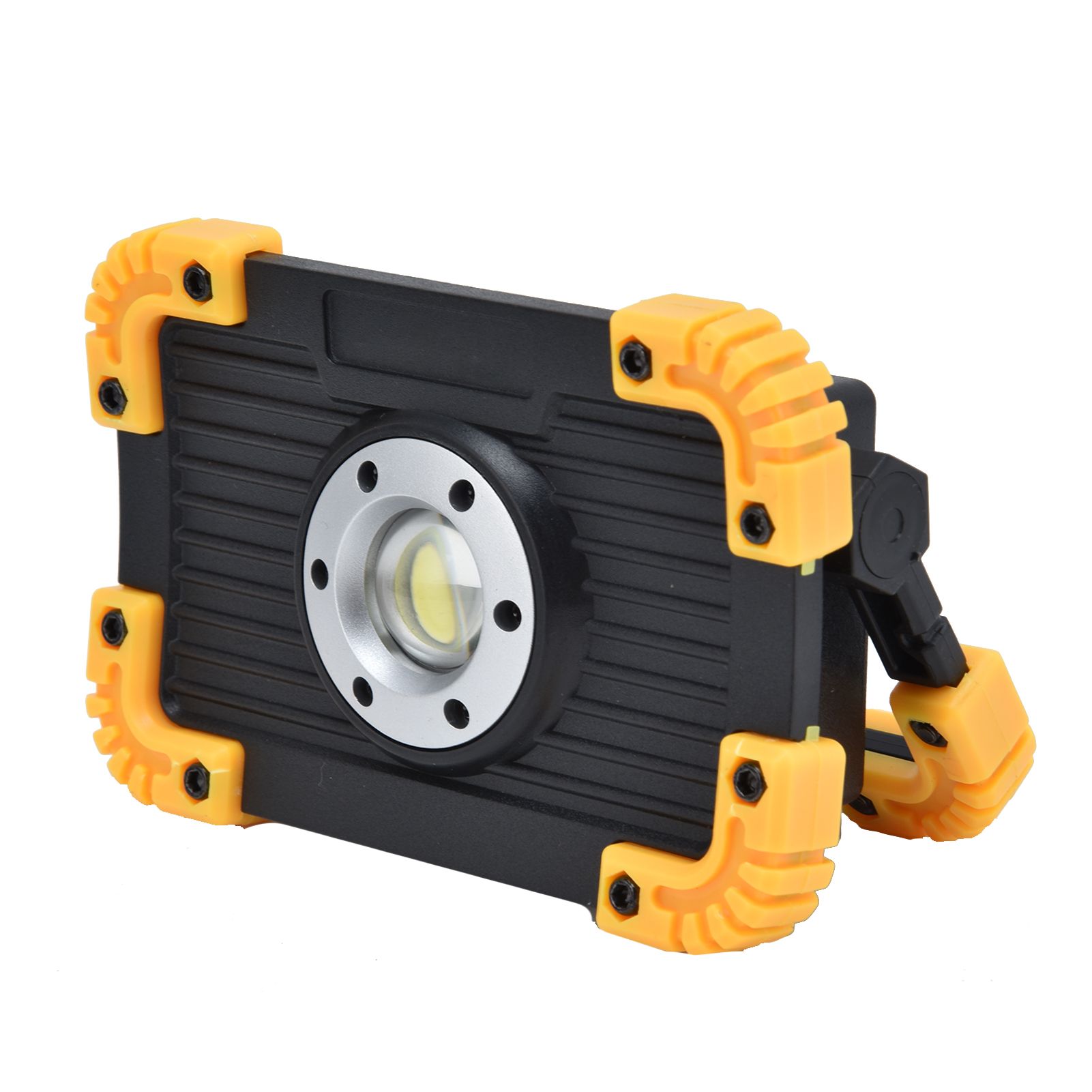 LED Emergency Flood Light Mini COB Work Light Portable Round USB Charging view 9