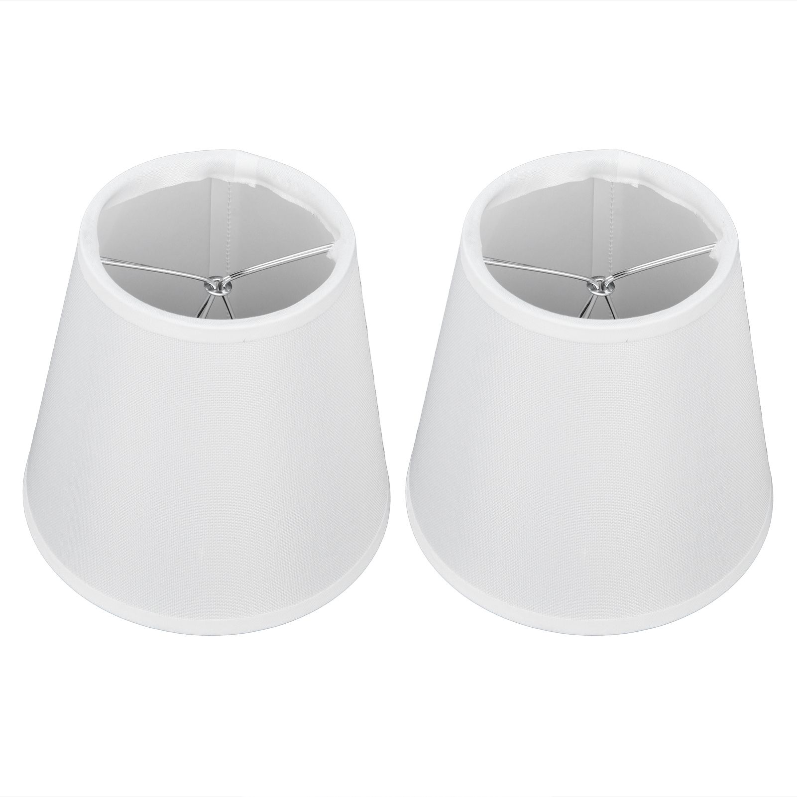 2PCS Fabric Lampshade European Style Clip On Lamp Shade for E14 Screw view 3