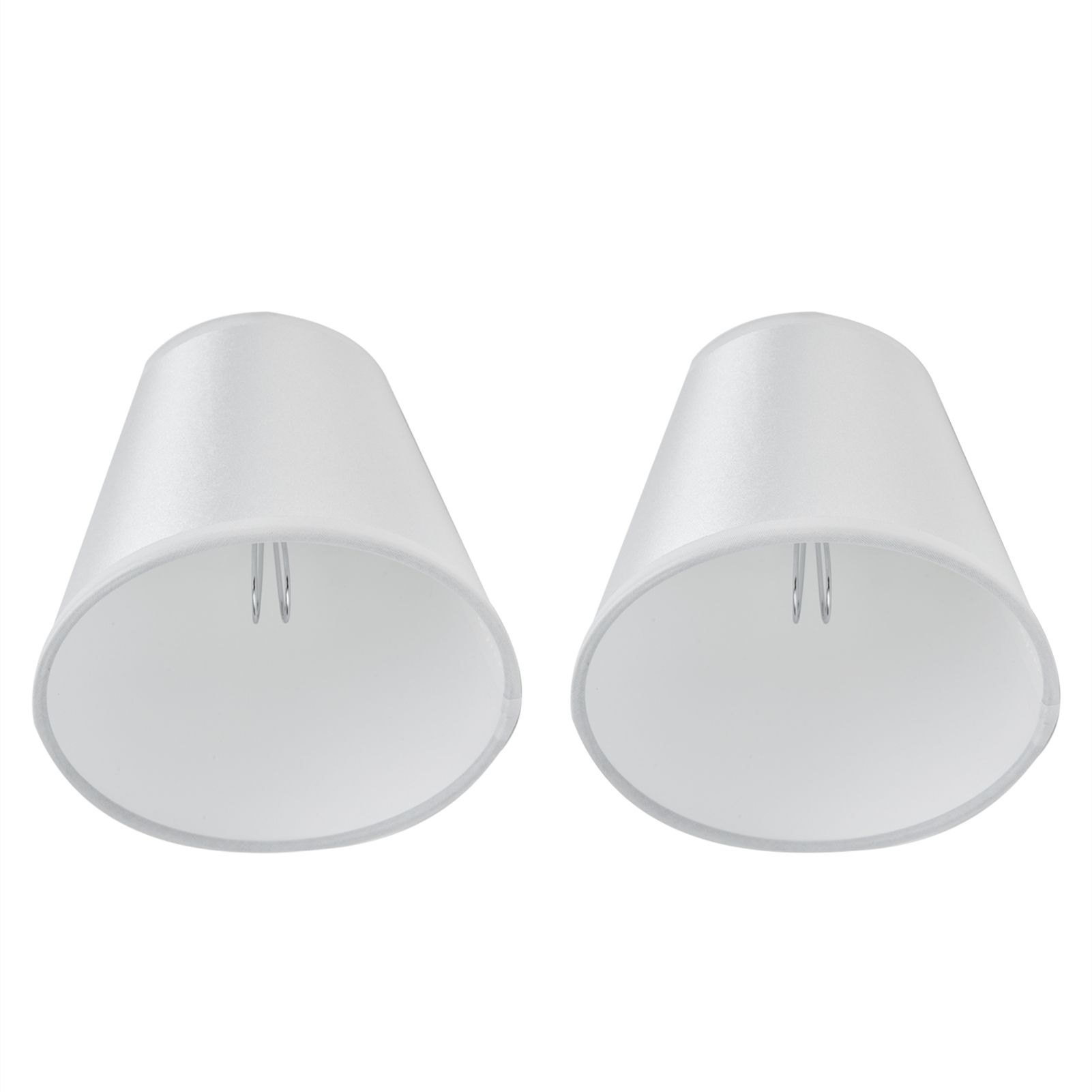 2PCS Modern Fabric Lampshade Clip On Wall Lamp Chandelier Lamp Shade for E14 view 7