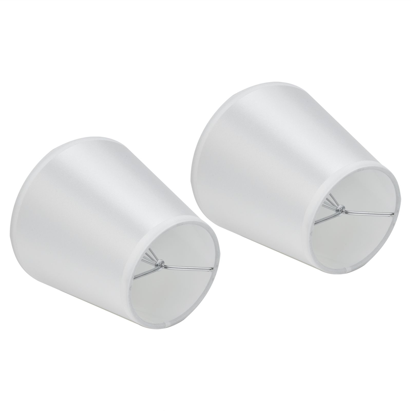 2PCS Modern Fabric Lampshade Clip On Wall Lamp Chandelier Lamp Shade for E14 view 8