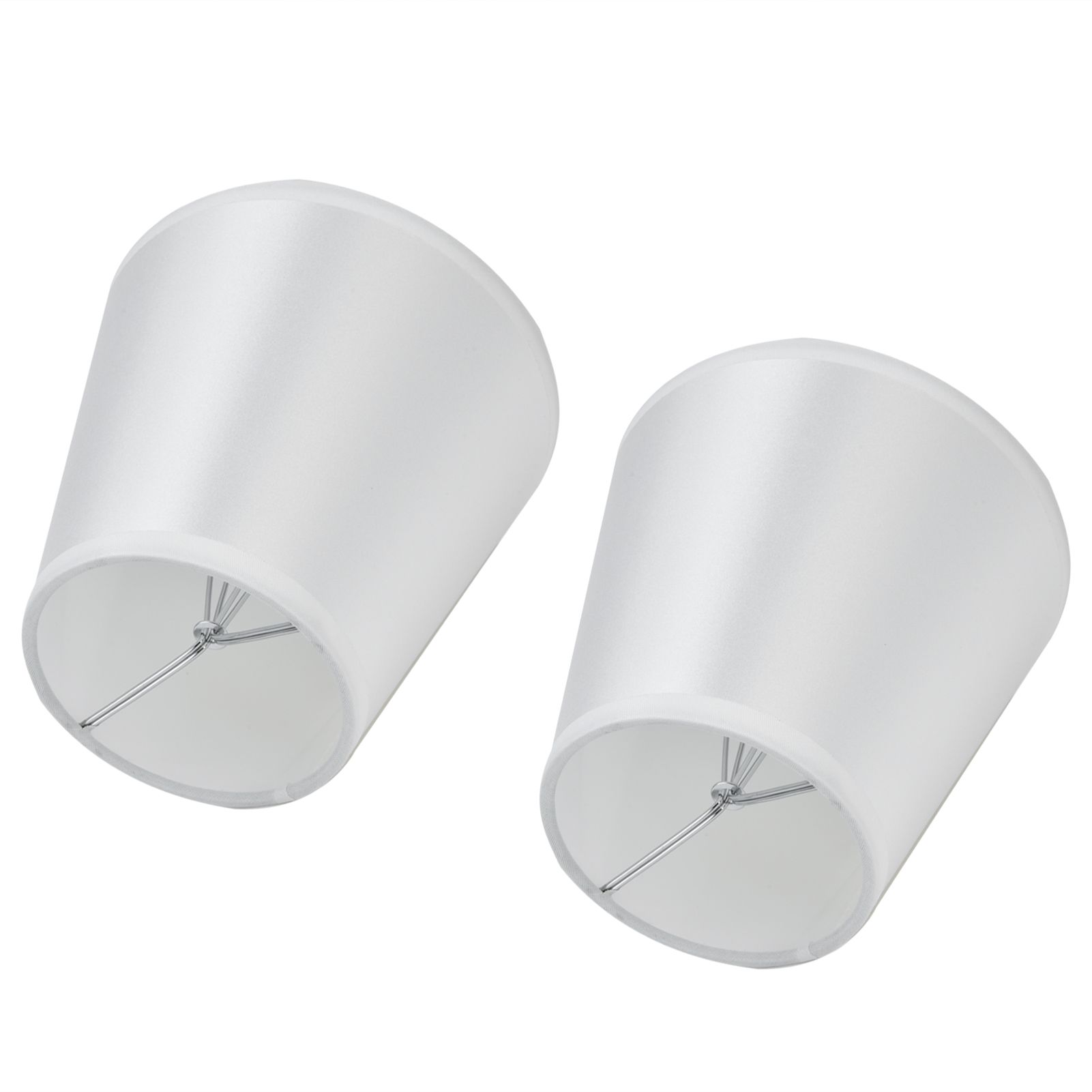 2PCS Modern Fabric Lampshade Clip On Wall Lamp Chandelier Lamp Shade for E14 view 10