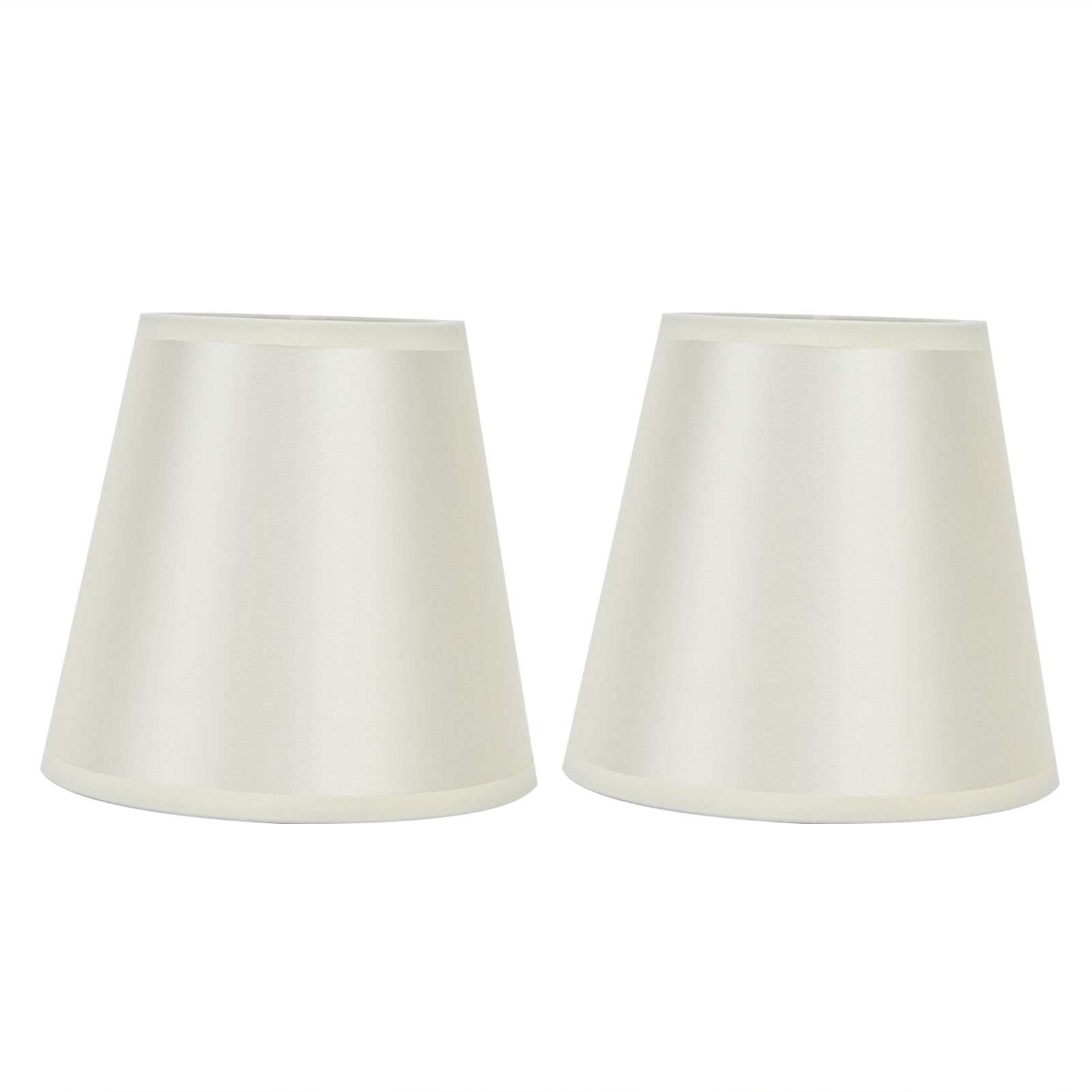 2PCS Modern Fabric Lampshade Clip On Wall Lamp Chandelier Lamp Shade for E14