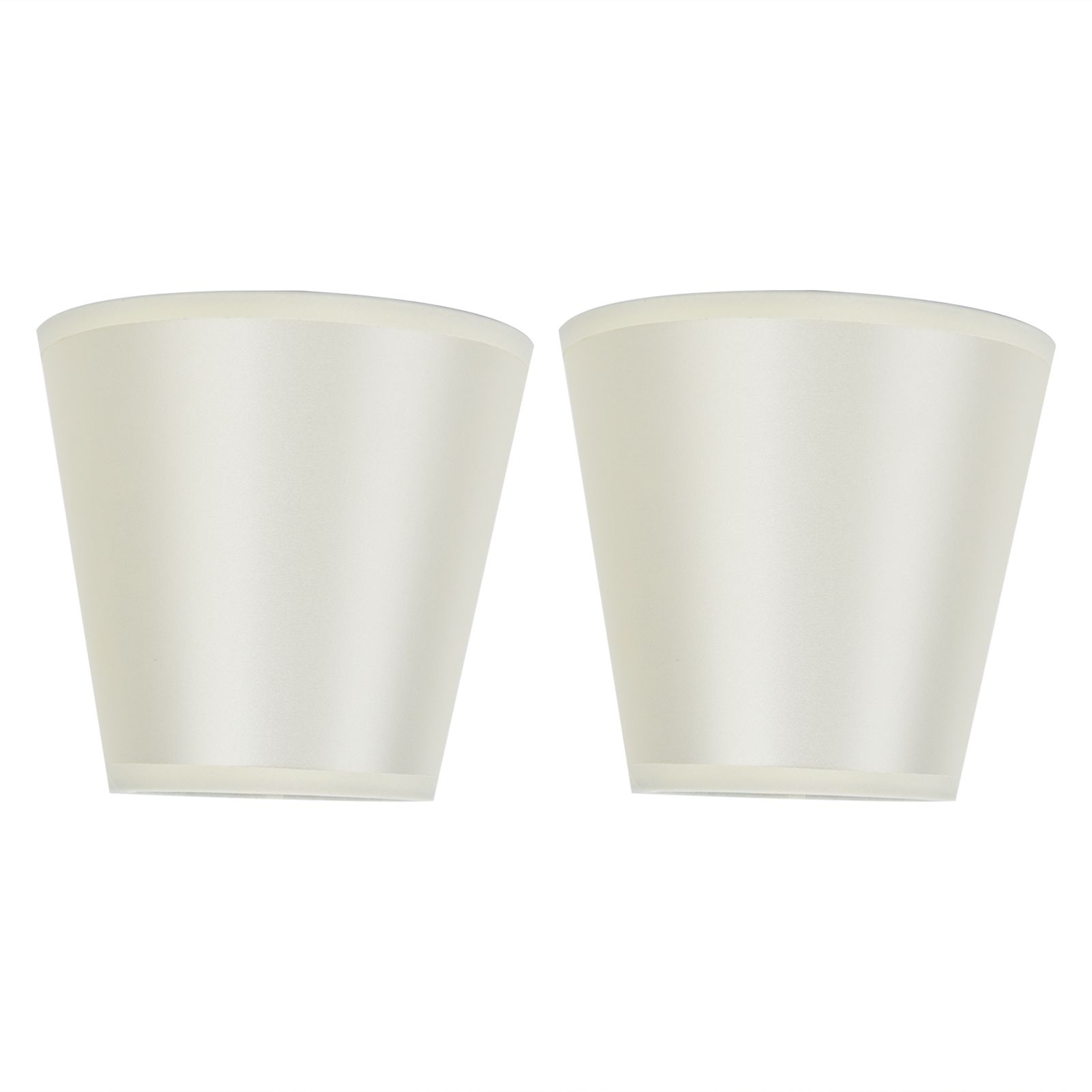 2PCS Modern Fabric Lampshade Clip On Wall Lamp Chandelier Lamp Shade for E14 view 3