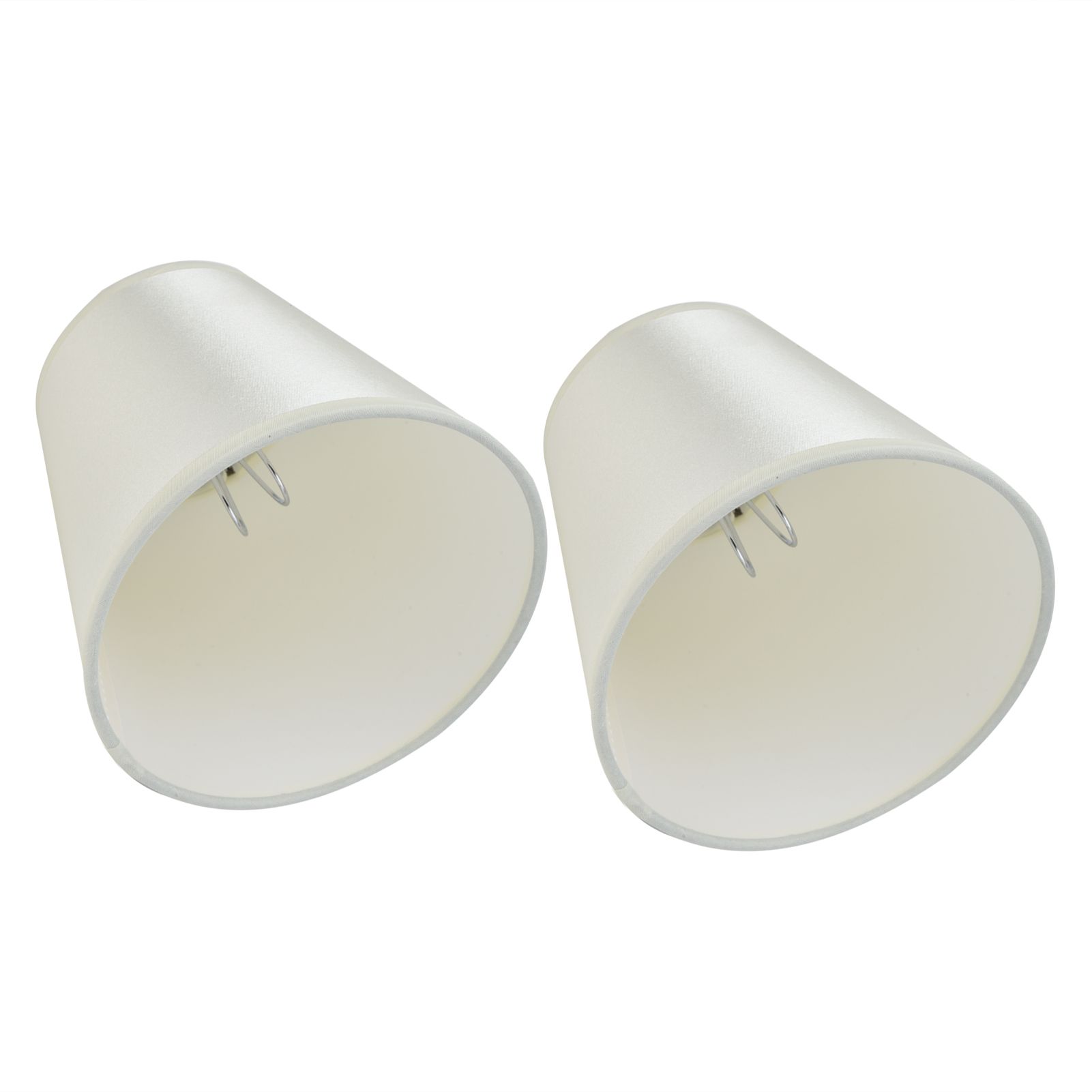 2PCS Modern Fabric Lampshade Clip On Wall Lamp Chandelier Lamp Shade for E14 view 6