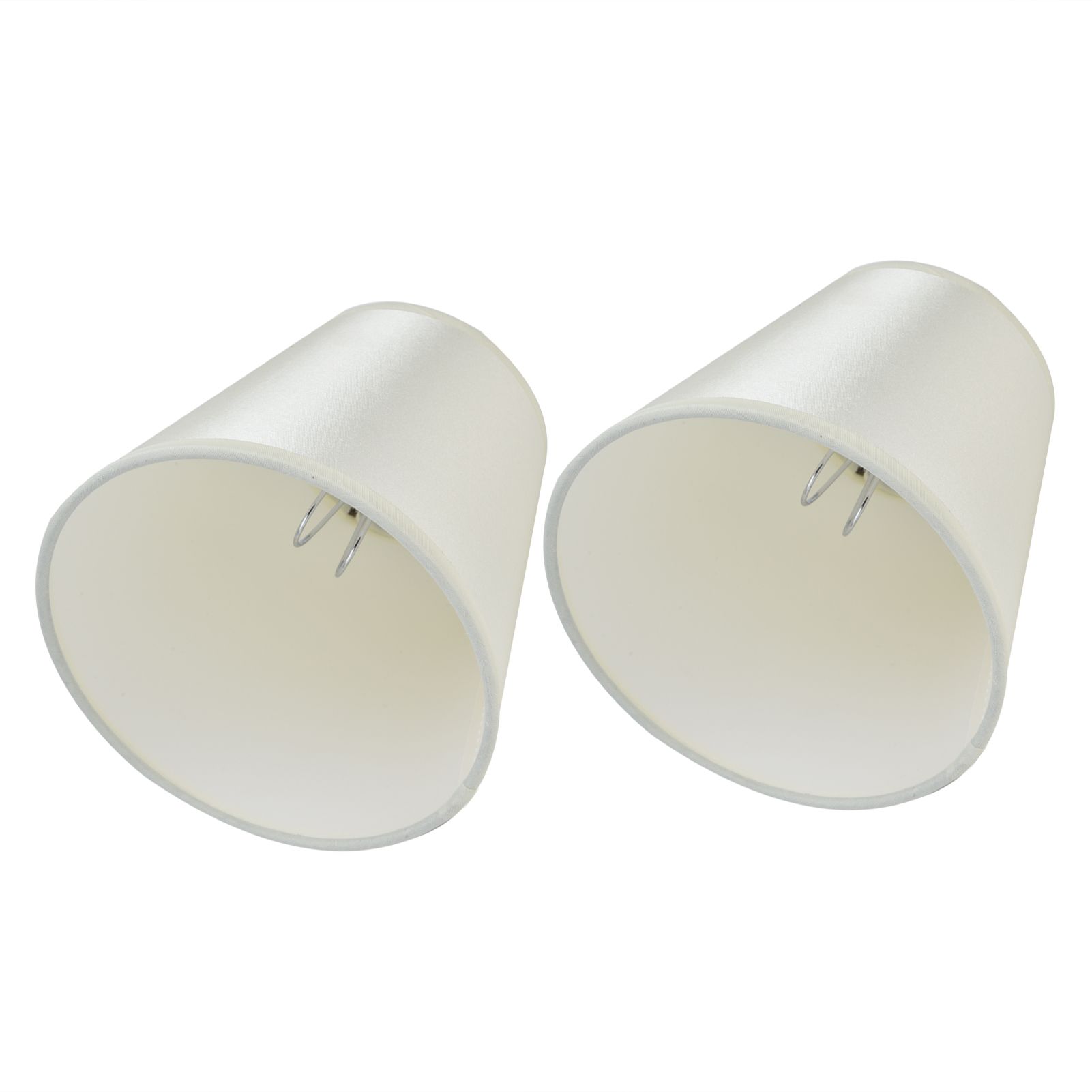 2PCS Modern Fabric Lampshade Clip On Wall Lamp Chandelier Lamp Shade for E14 view 7