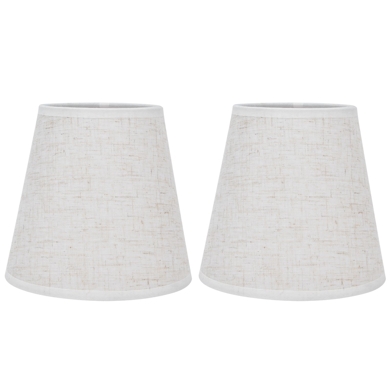 2PCS Table Lamp Shade Cover Fabric Clip On Lampshade for E14 Screw Candlestick view 6