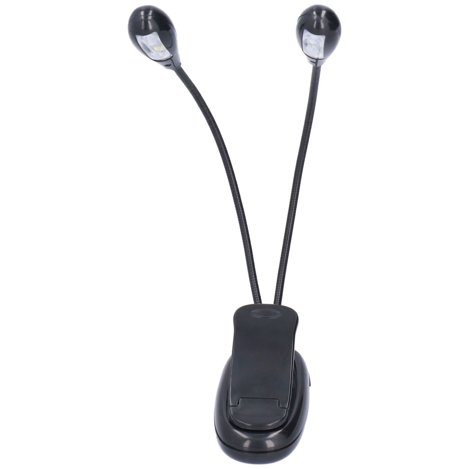 LED Book Light Eye Protecting 360° Rotatable White Light Double Pole 4 Lamp view 4