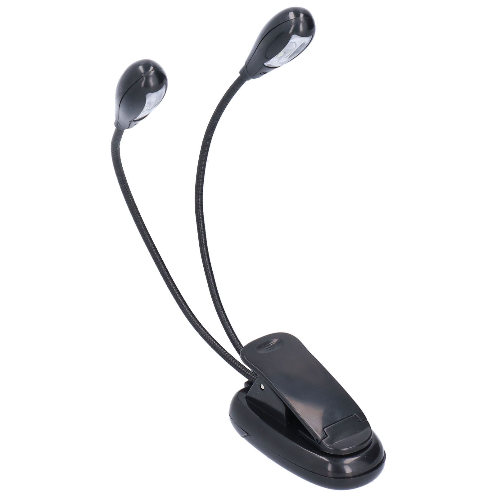 LED Book Light Eye Protecting 360° Rotatable White Light Double Pole 4 Lamp view 6