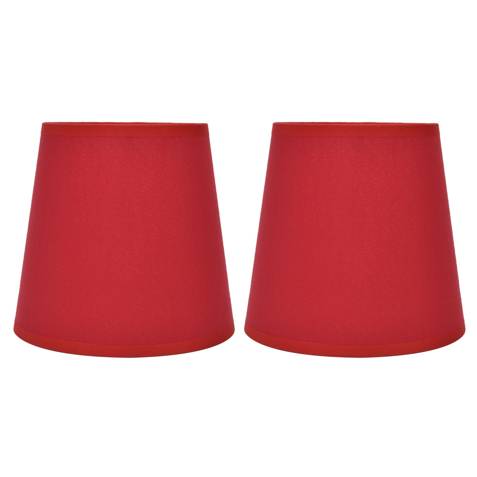 2Pcs Indoor Lamp Shade European Style Fabric Lampshade for E14 Chandelier