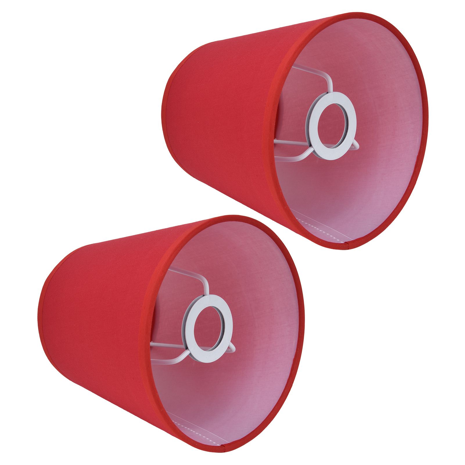 2Pcs Indoor Lamp Shade European Style Fabric Lampshade for E14 Chandelier view 4