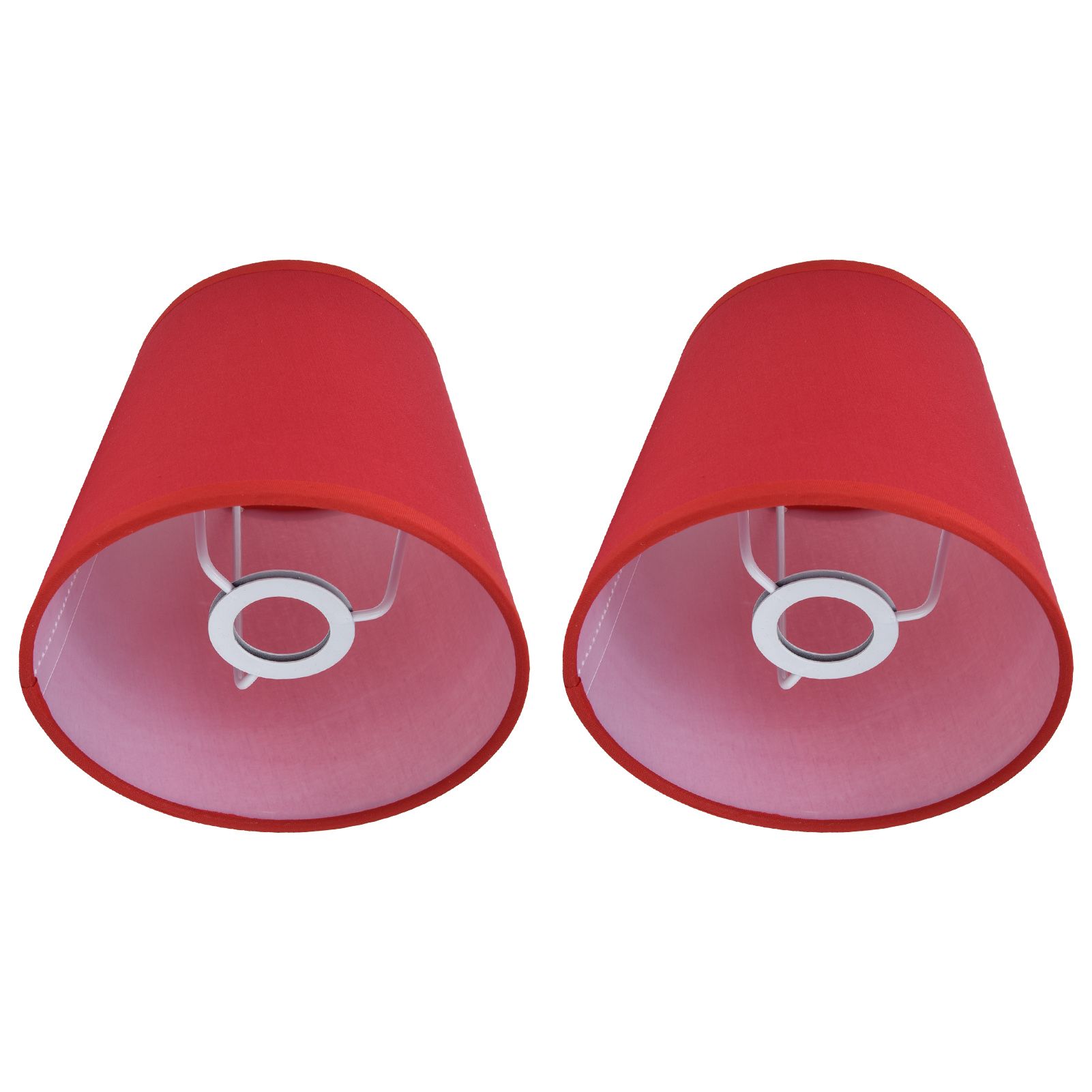 2Pcs Indoor Lamp Shade European Style Fabric Lampshade for E14 Chandelier view 8