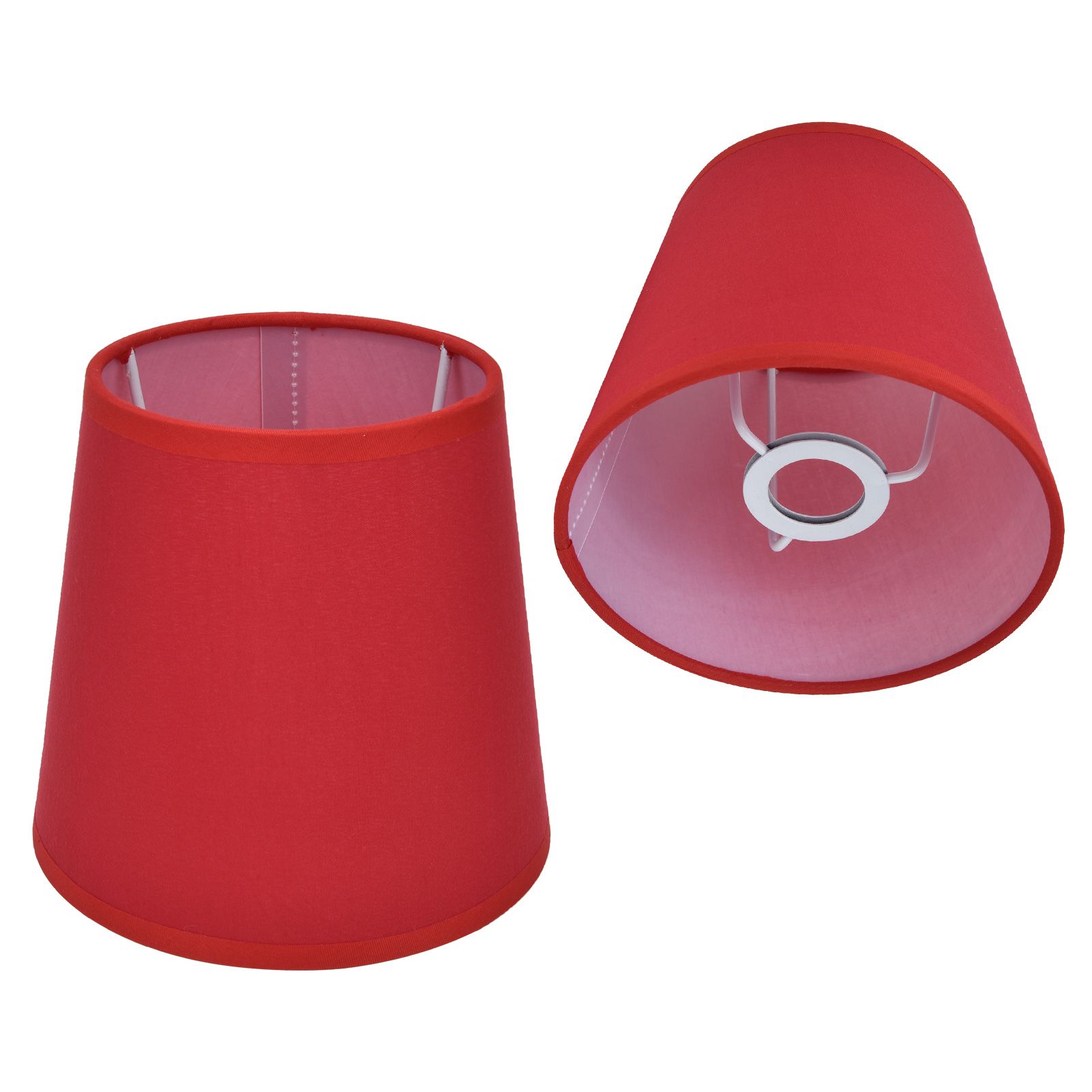 2Pcs Indoor Lamp Shade European Style Fabric Lampshade for E14 Chandelier view 9