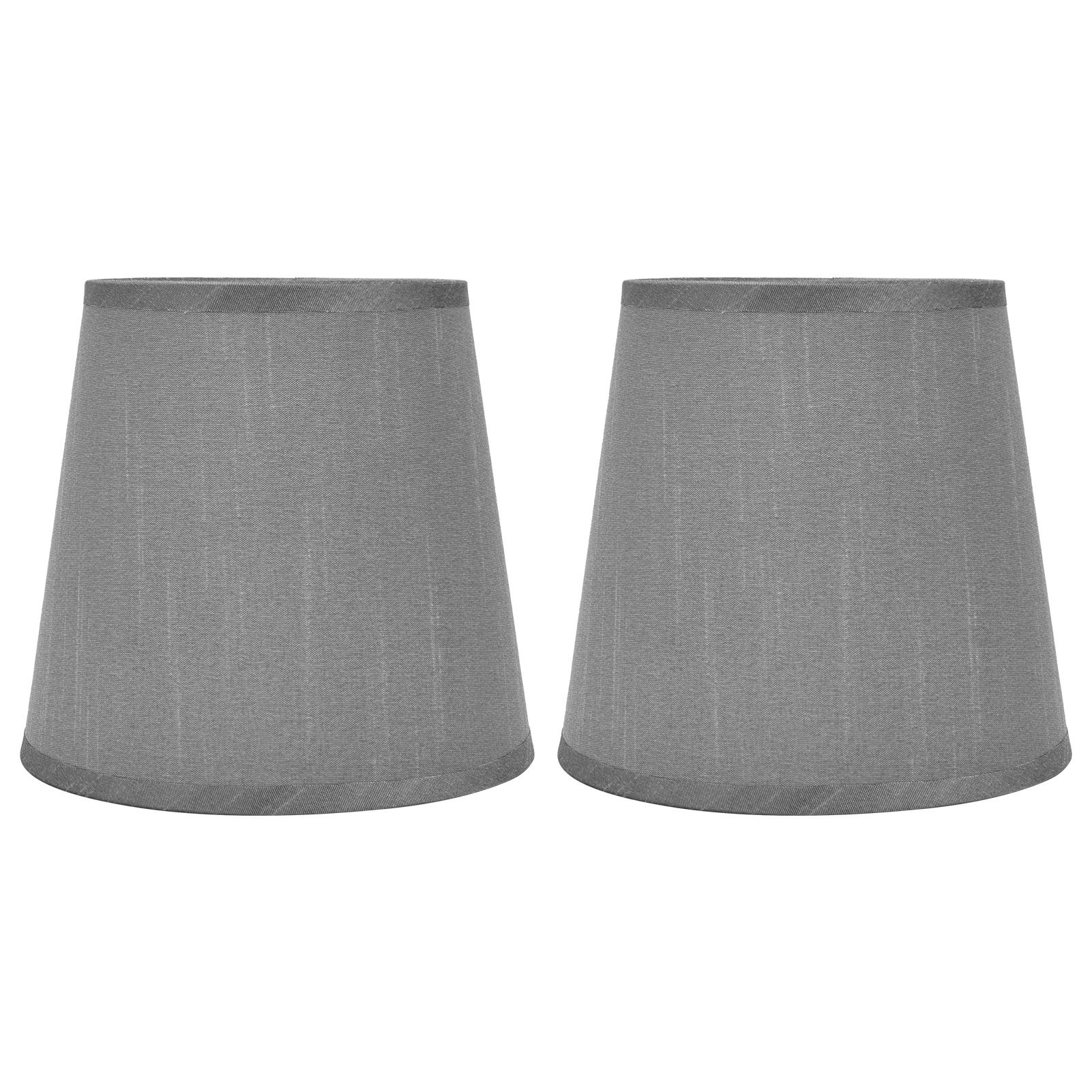 2Pcs Indoor Lamp Shade European Style Fabric Lampshade for E14 Chandelier