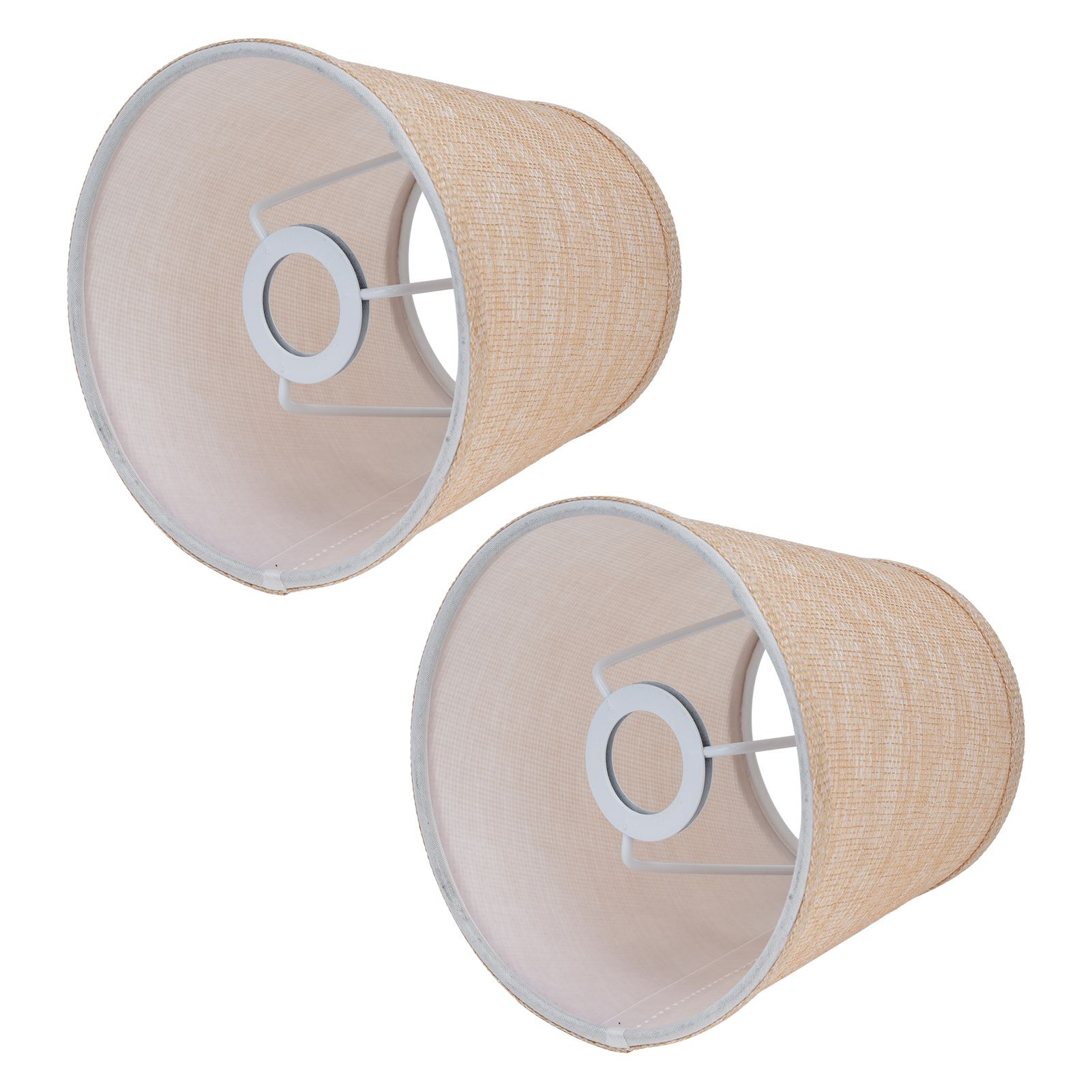 2Pcs Modern Lampshade Home European Style E14 Lamp Shade for Table Lamps Floor view 3
