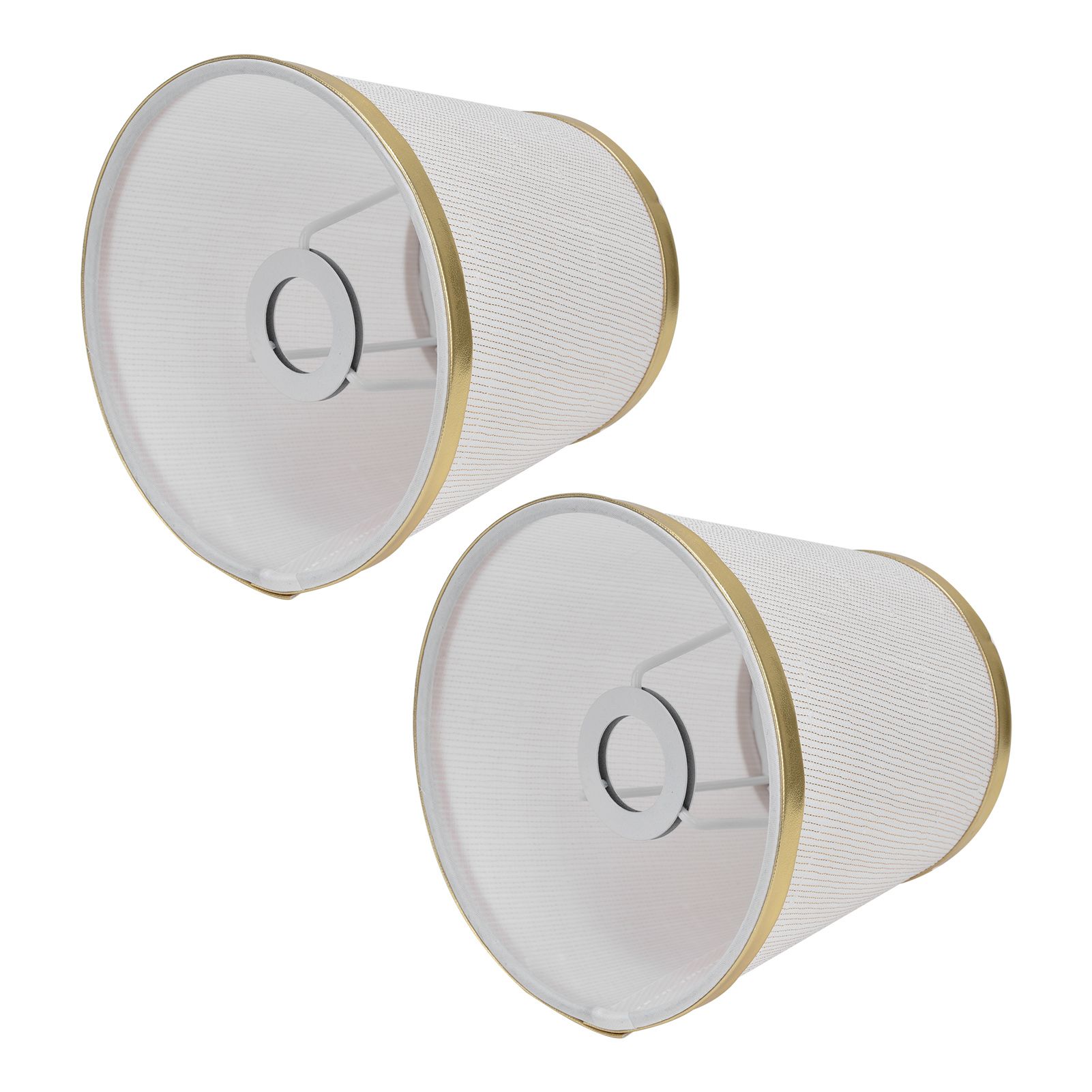2PCS Fabric Lampshade European Style Lamp Shade for E14 Screw Chandelier Wall view 3
