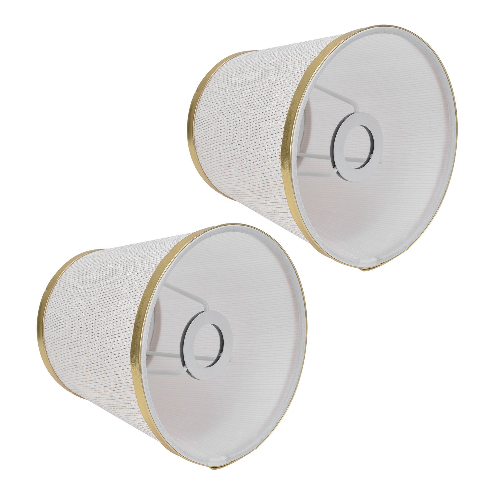 2PCS Fabric Lampshade European Style Lamp Shade for E14 Screw Chandelier Wall view 4