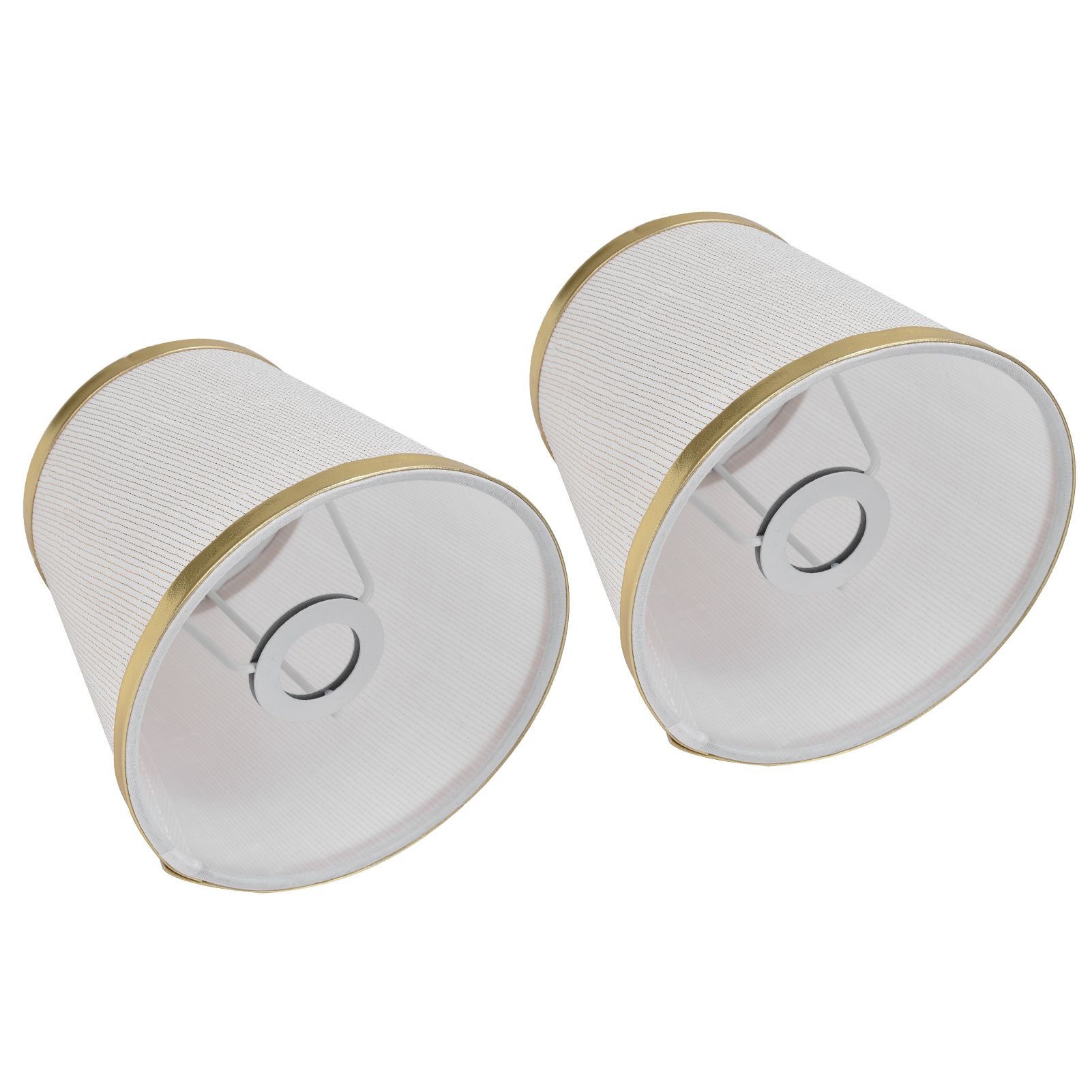 2PCS Fabric Lampshade European Style Lamp Shade for E14 Screw Chandelier Wall view 5