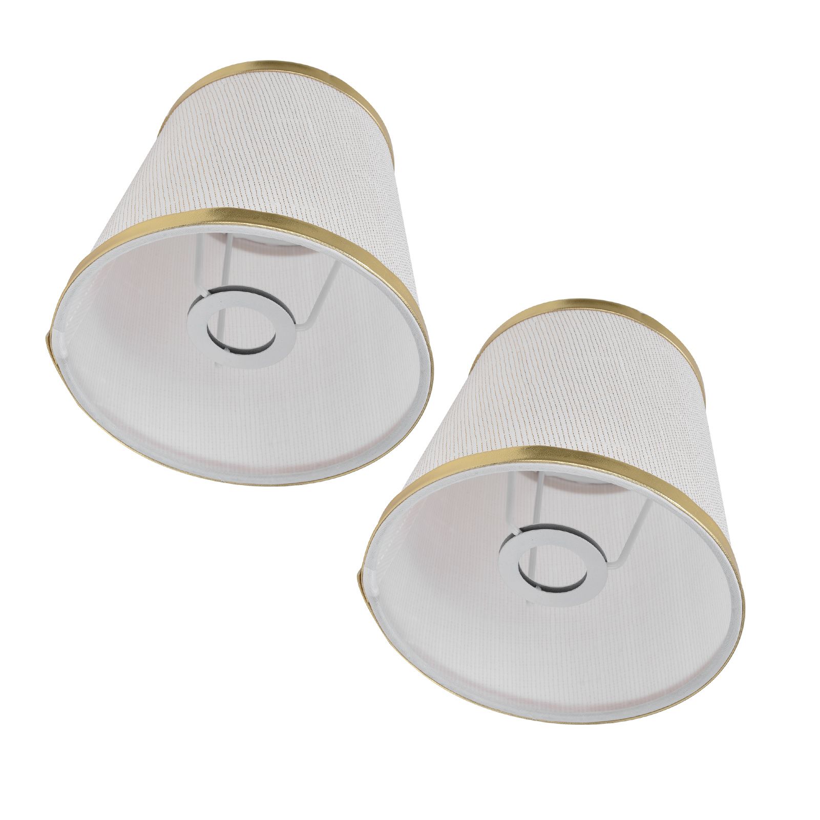 2PCS Fabric Lampshade European Style Lamp Shade for E14 Screw Chandelier Wall view 6
