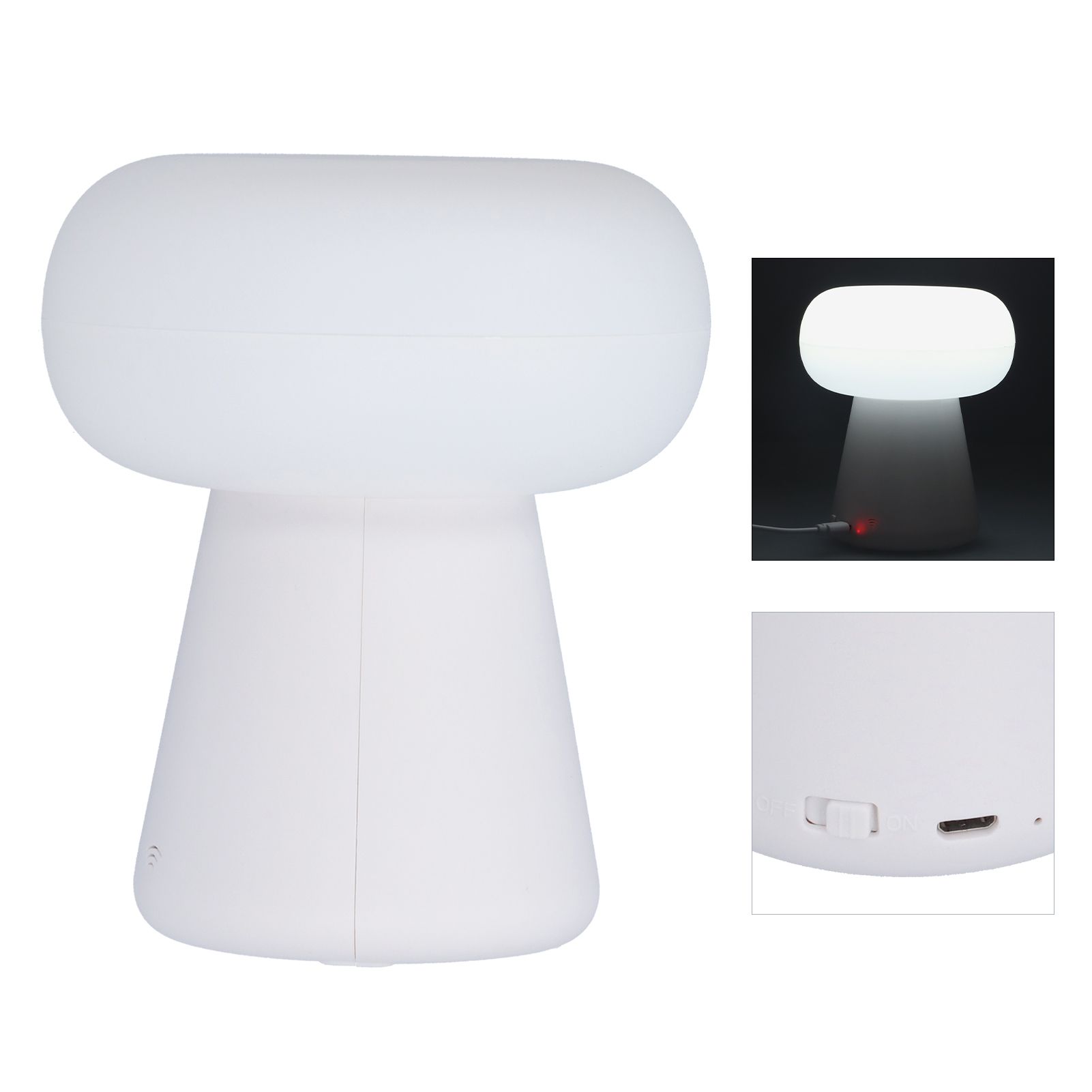 Mushroom Shaped Sensor Light Innovative USB Powered Ambient Lamp for Home view 8