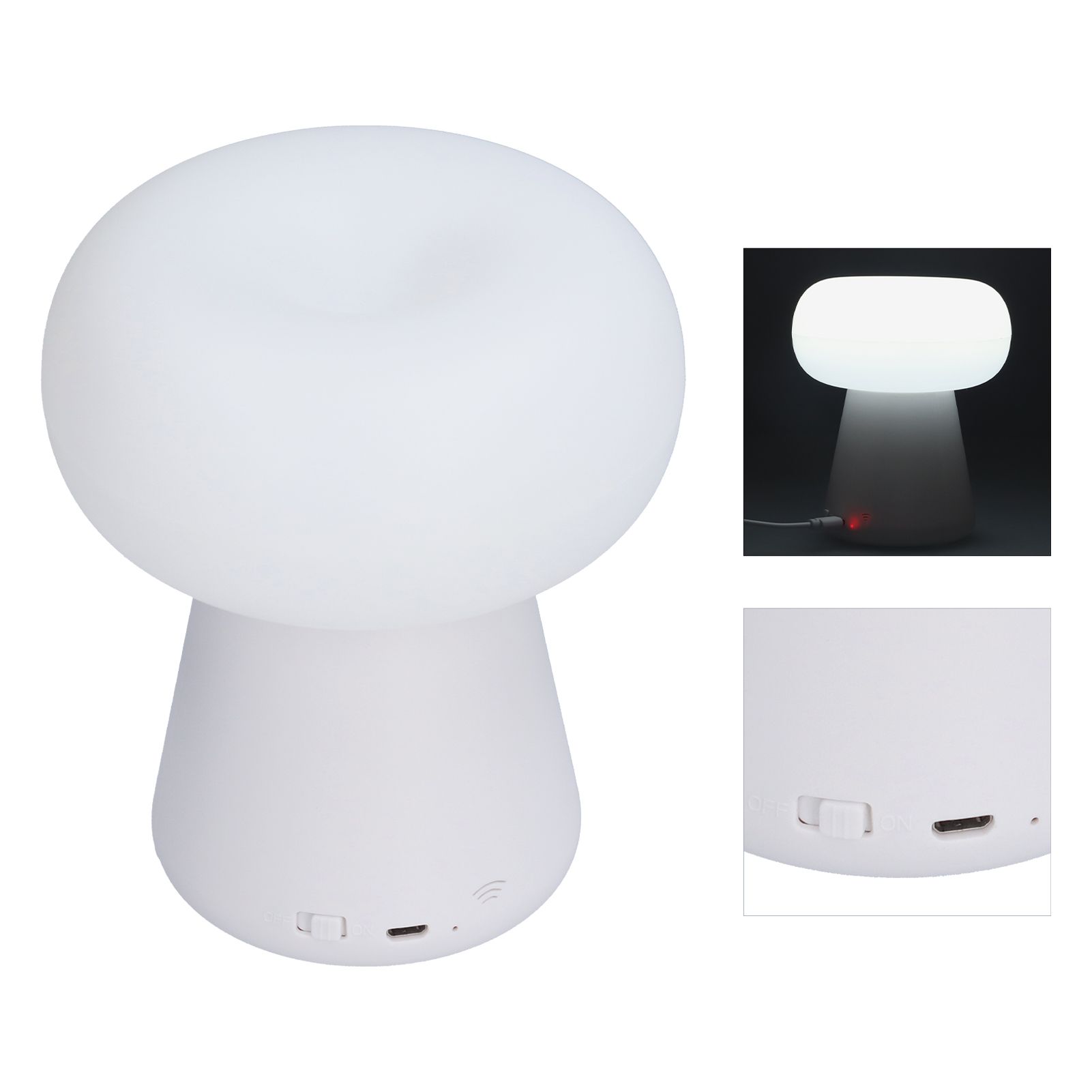 Mushroom Shaped Sensor Light Innovative USB Powered Ambient Lamp for Home view 9