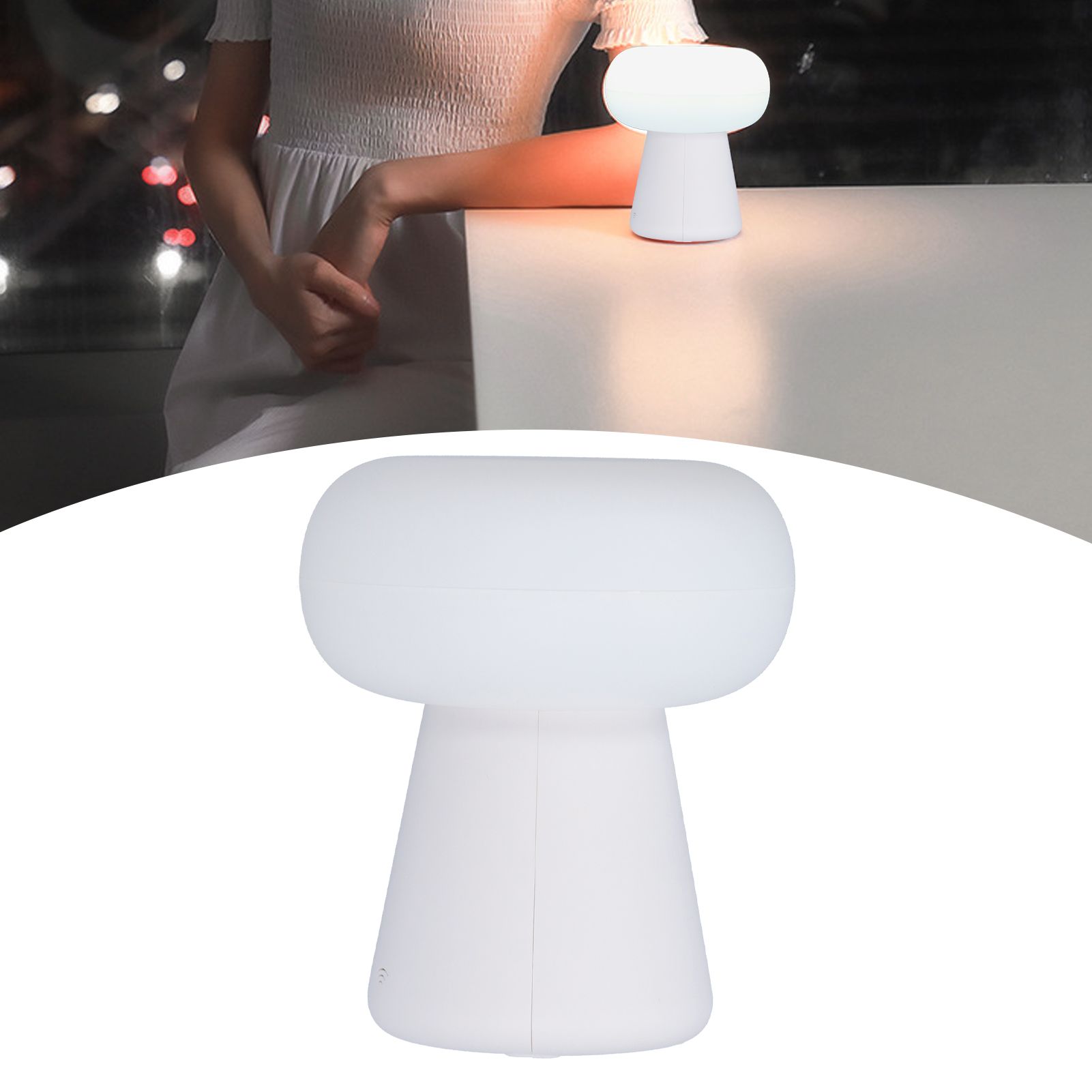 Mushroom Shaped Sensor Light Innovative USB Powered Ambient Lamp for Home view 11