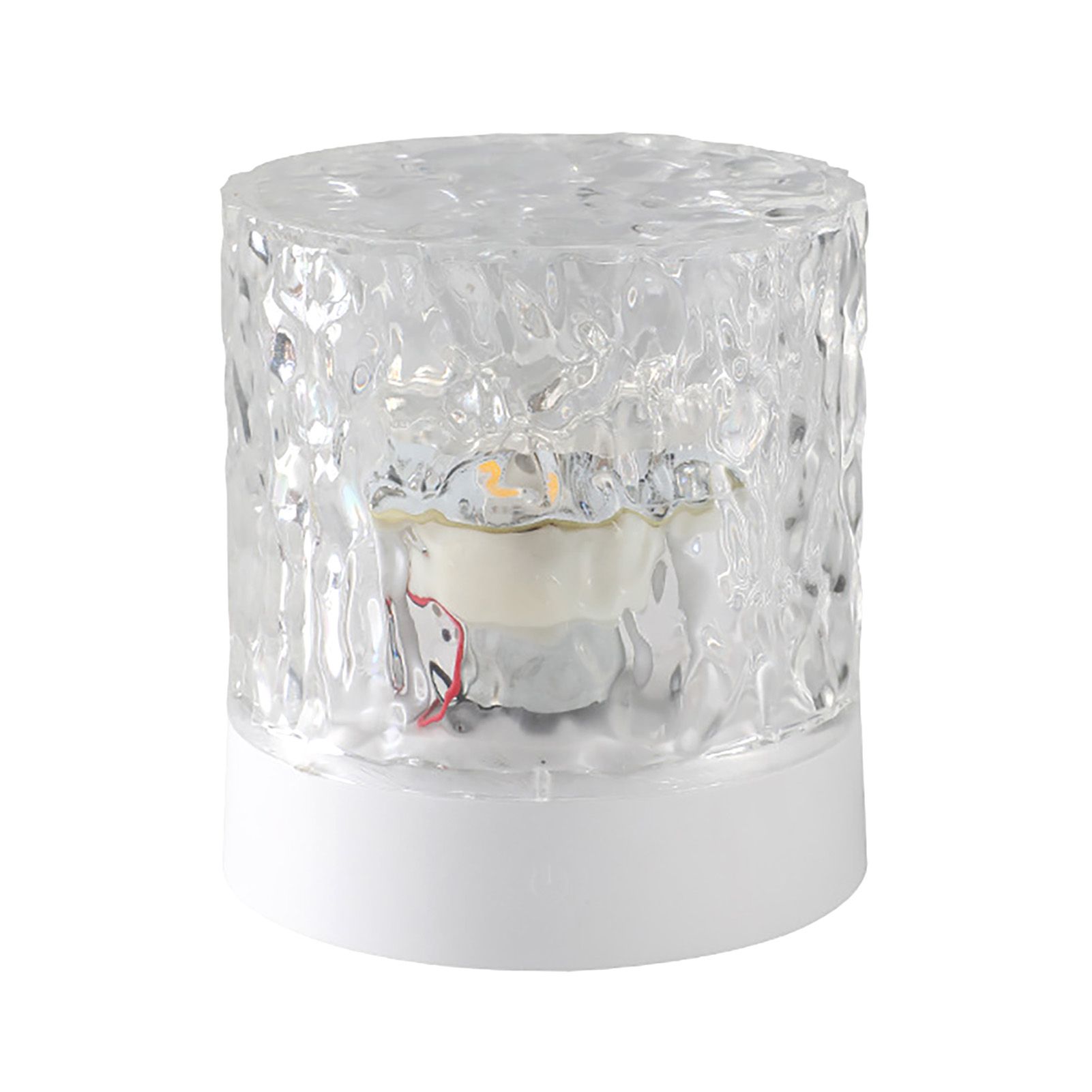 Water Ripple Night Light 360 Degree Dynamic Romantic LED Atmosphere Table Lamp
