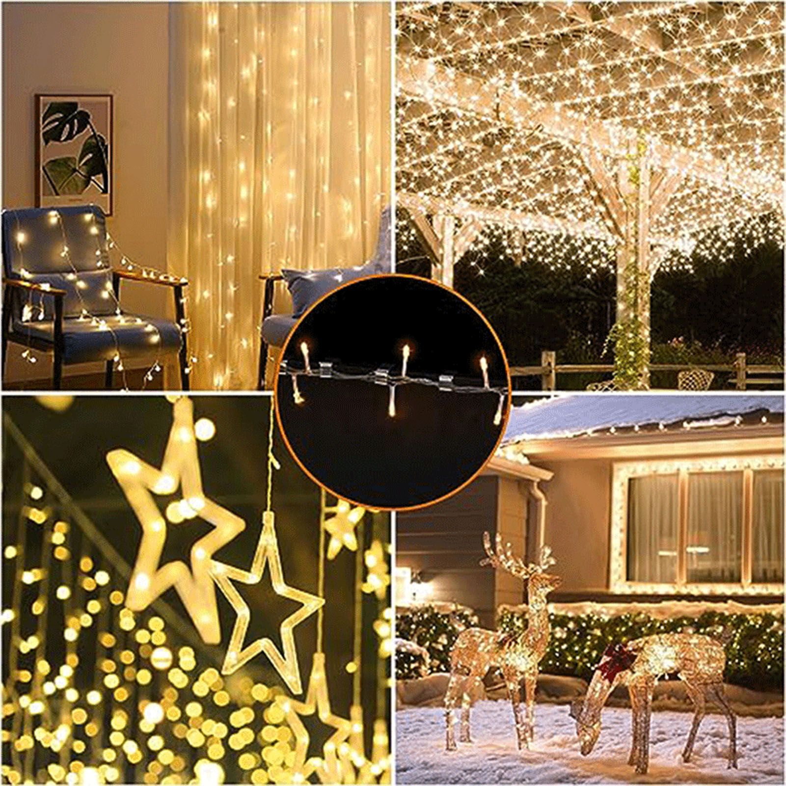50Pcs Metal Christmas Lights Gutter Hooks Stainless Steel Christmas Lights view 15