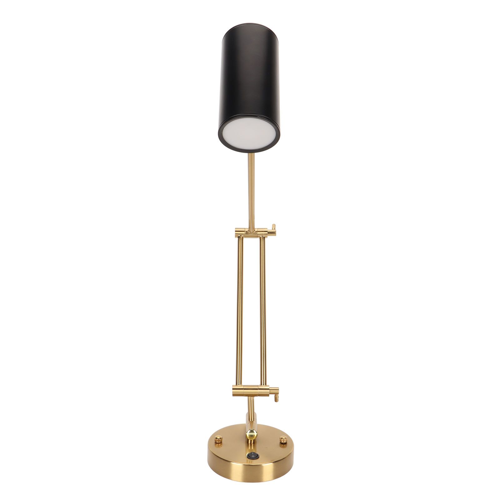 Wall Sconce Swing Arm Plug in Modern 3000K Warm Lighting Button Control with view 2