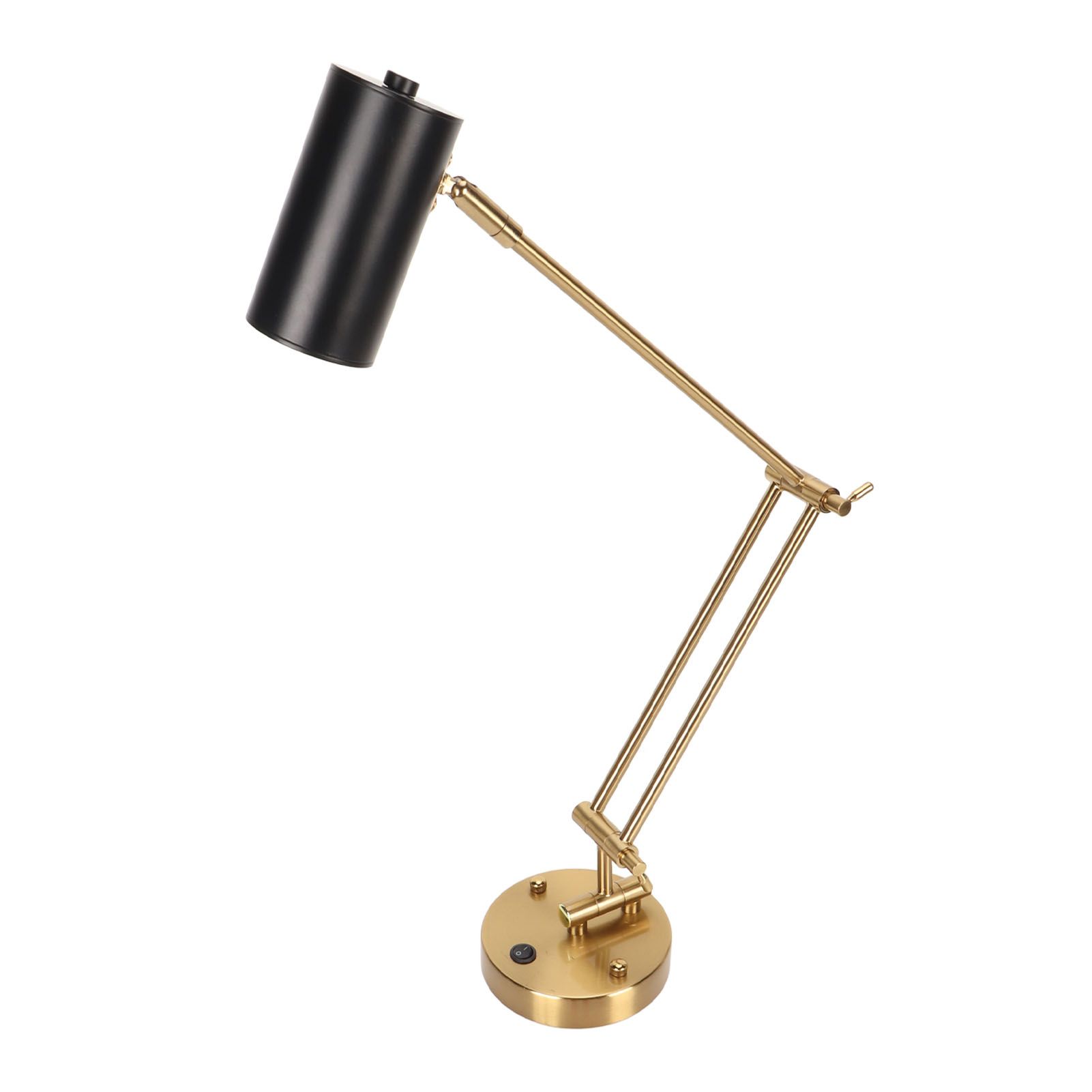 Wall Sconce Swing Arm Plug in Modern 3000K Warm Lighting Button Control with view 4
