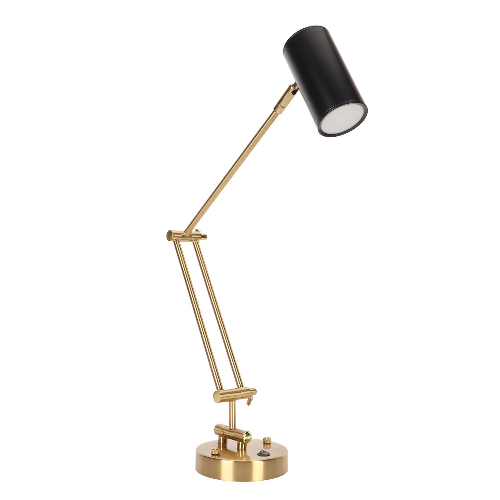 Wall Sconce Swing Arm Plug in Modern 3000K Warm Lighting Button Control with view 5