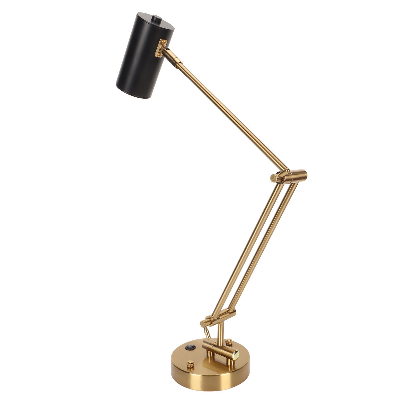Wall Sconce Swing Arm Plug in Modern 3000K Warm Lighting Button Control with view 9