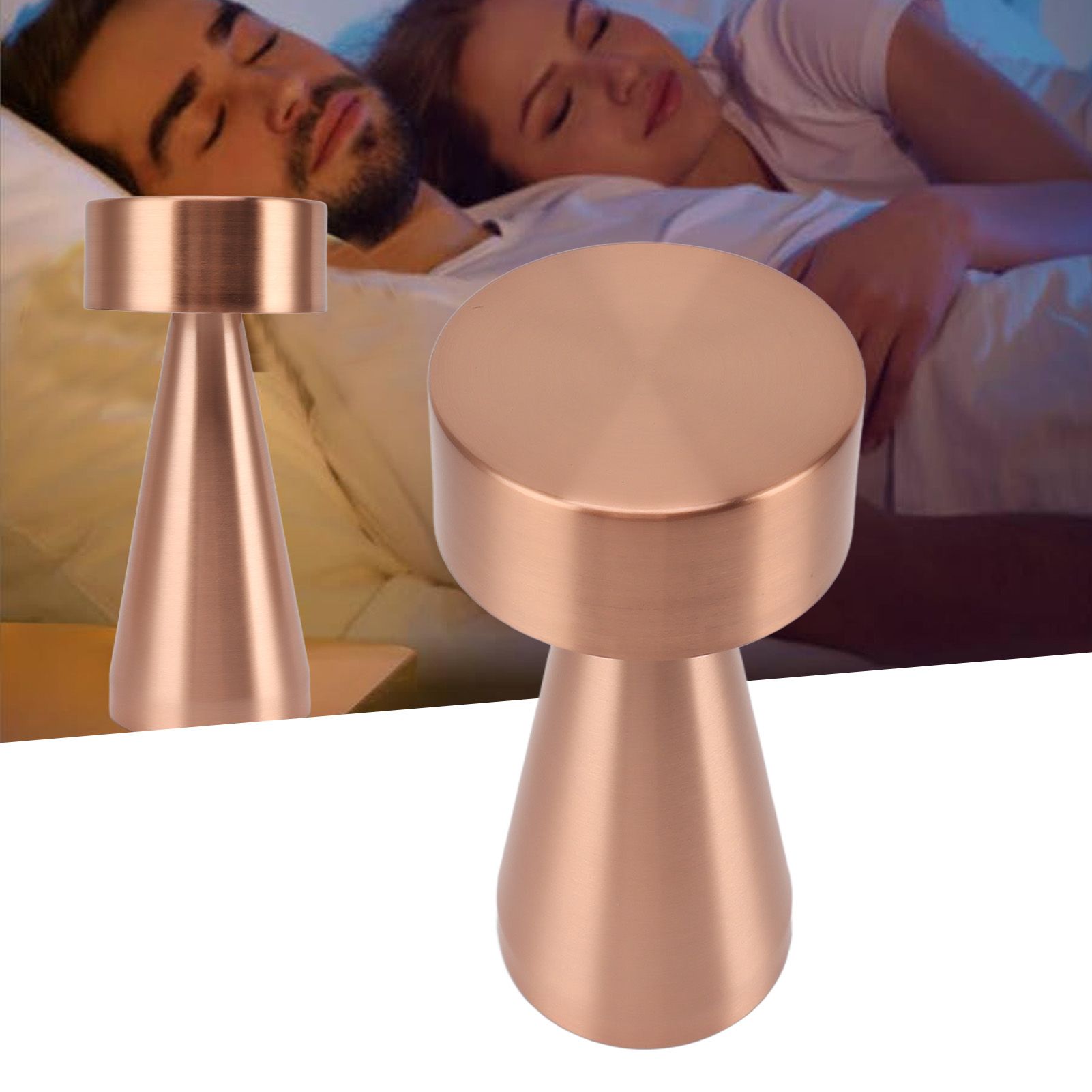 LED Portable Metal Table Lamp with Touch Sensor 3 Color Stepless Dimming view 12