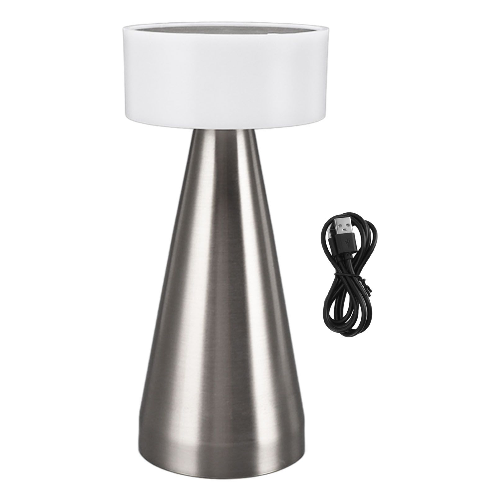 Portable LED Table Lamp 3 Color Temperatures Stepless Dimming 1800mAh