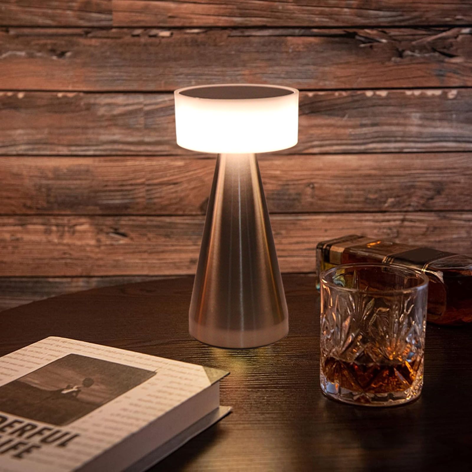 Portable LED Table Lamp 3 Color Temperatures Stepless Dimming 1800mAh view 12